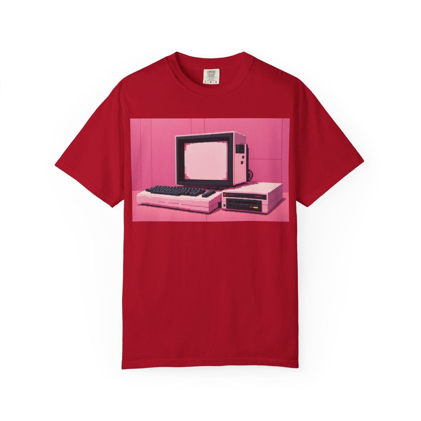 Classic 8 Bit Home Entertainment System T-Shirt | Pixel Art Color | Ideal for tech enthusiasts and collectors