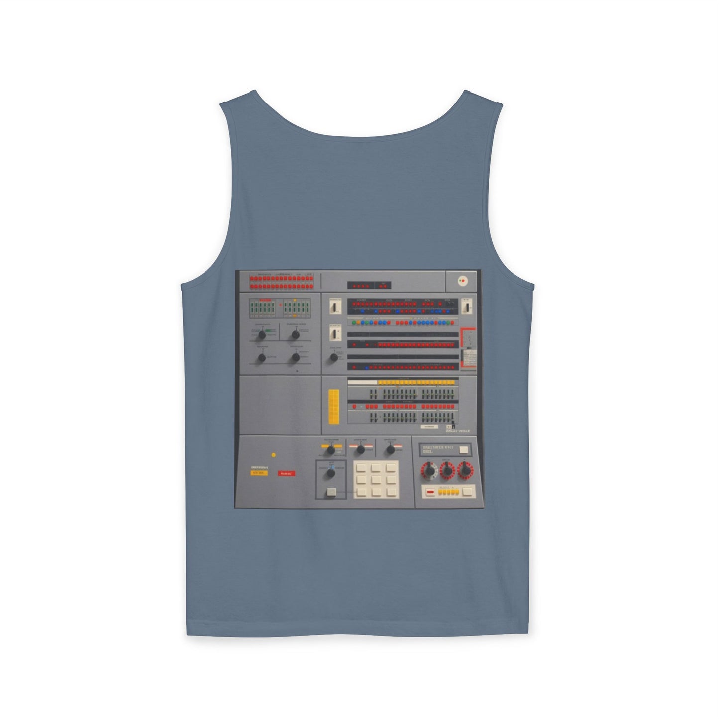 Mainframe Inspired #2 Tank Top | Unisex Retro Graphic Tee for Tech Lovers, Summer Fashion, Gift for Nerds, Festival Wear, 80s Style