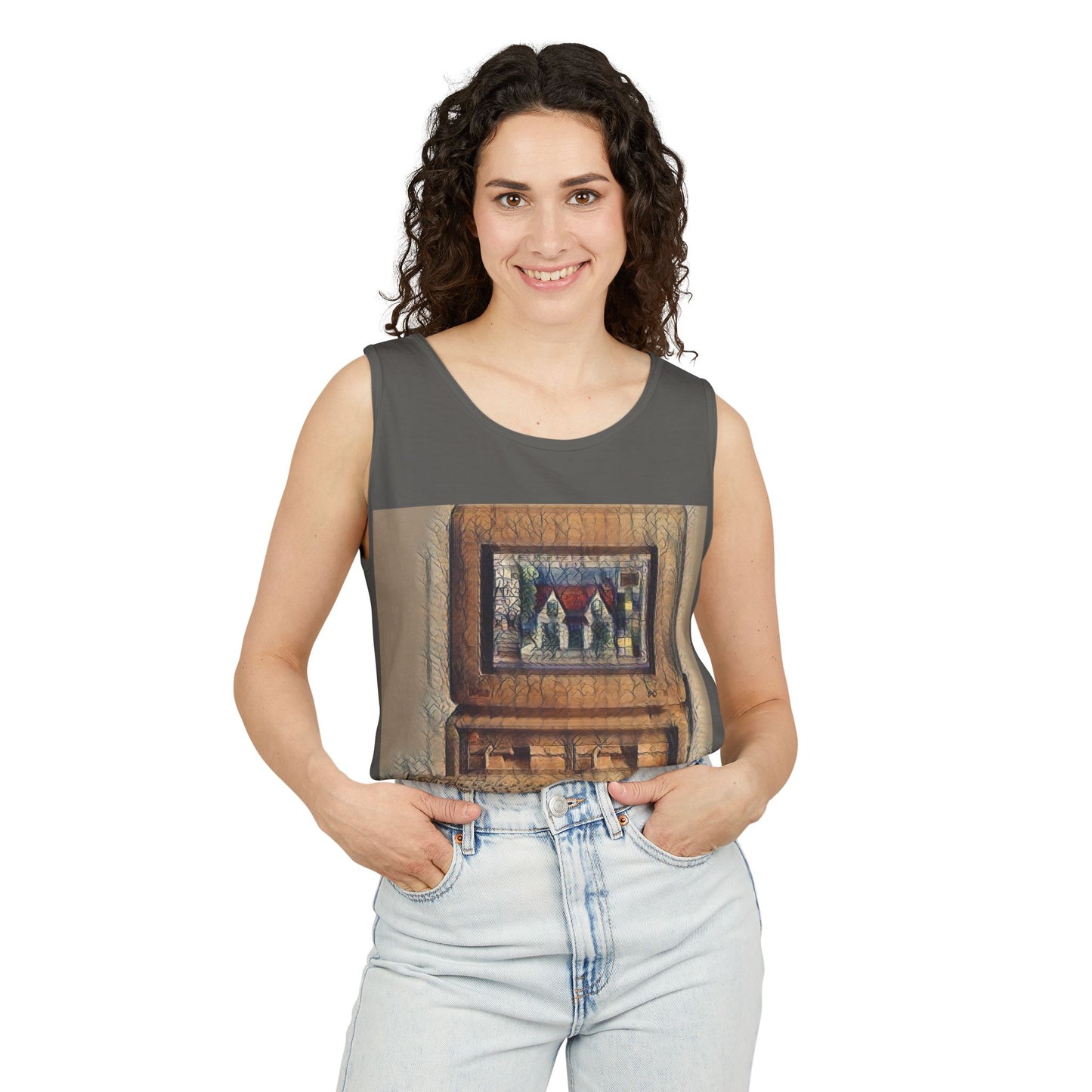 Classic business machine inspired T-Shirt | Faded Print Art | Unisex Retro Graphic Tee for Tech Lovers, Summer Fashion, Gift for Nerds, Festival Wear, 80s Style