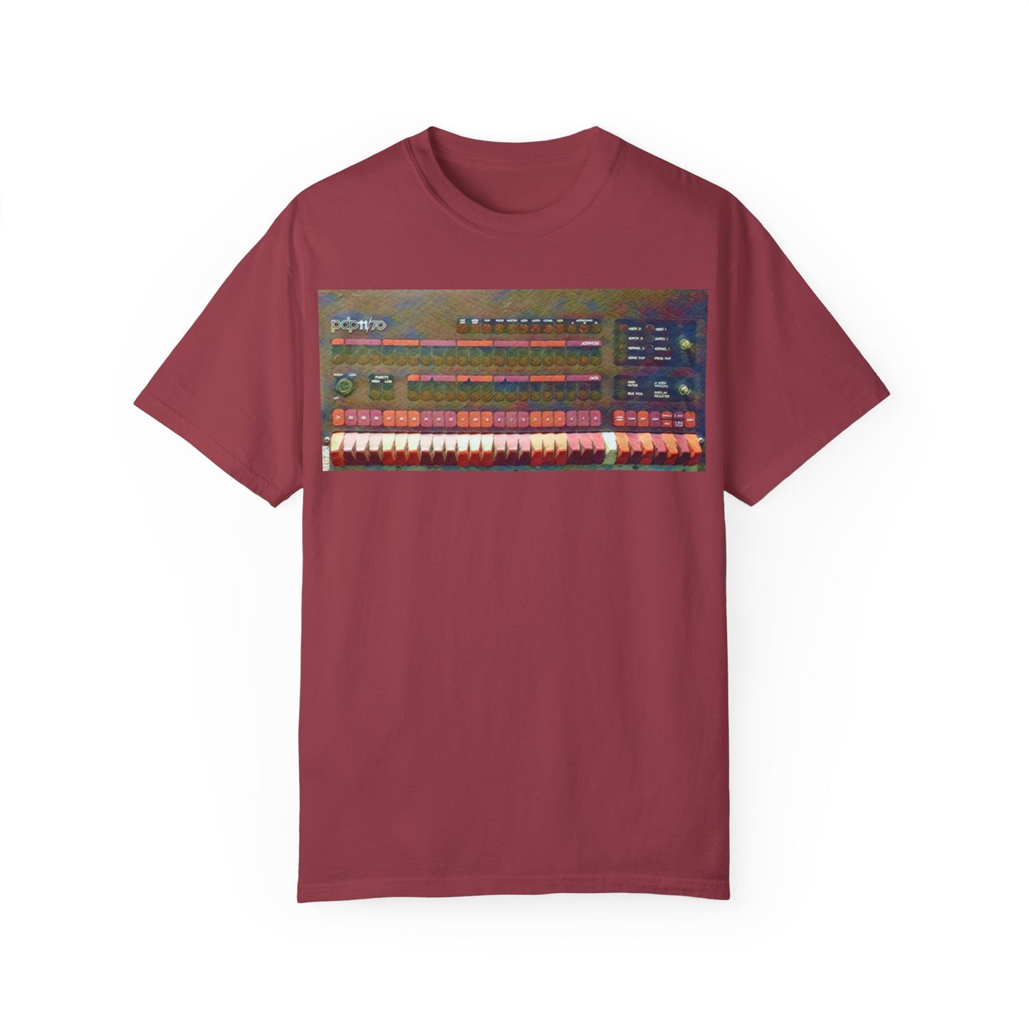 Classic Mini Computer T-Shirt - Paint Art Color