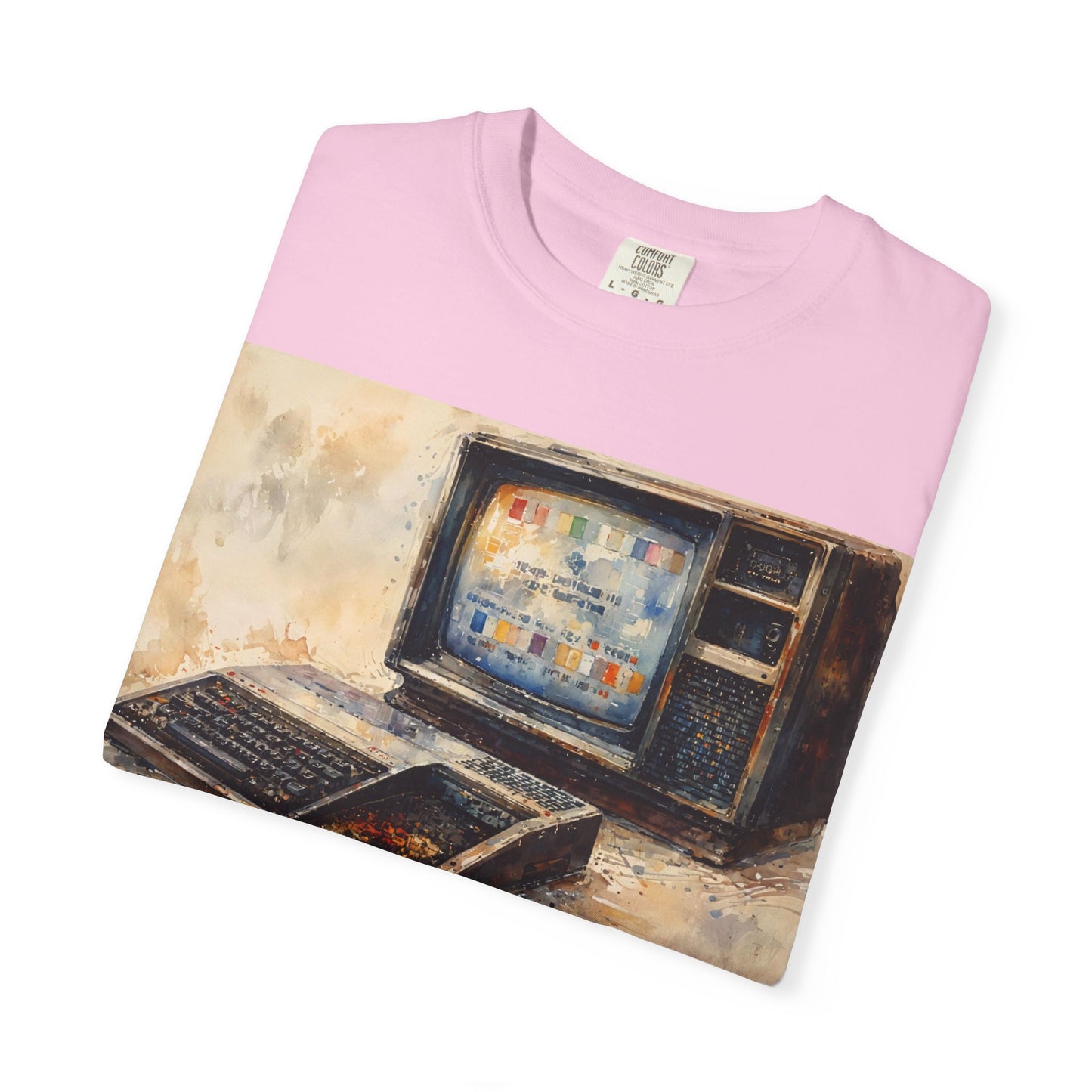 TI 99/4A Home Computer T-Shirt | Oil Art Color | Ideal for tech enthusiasts and collectors