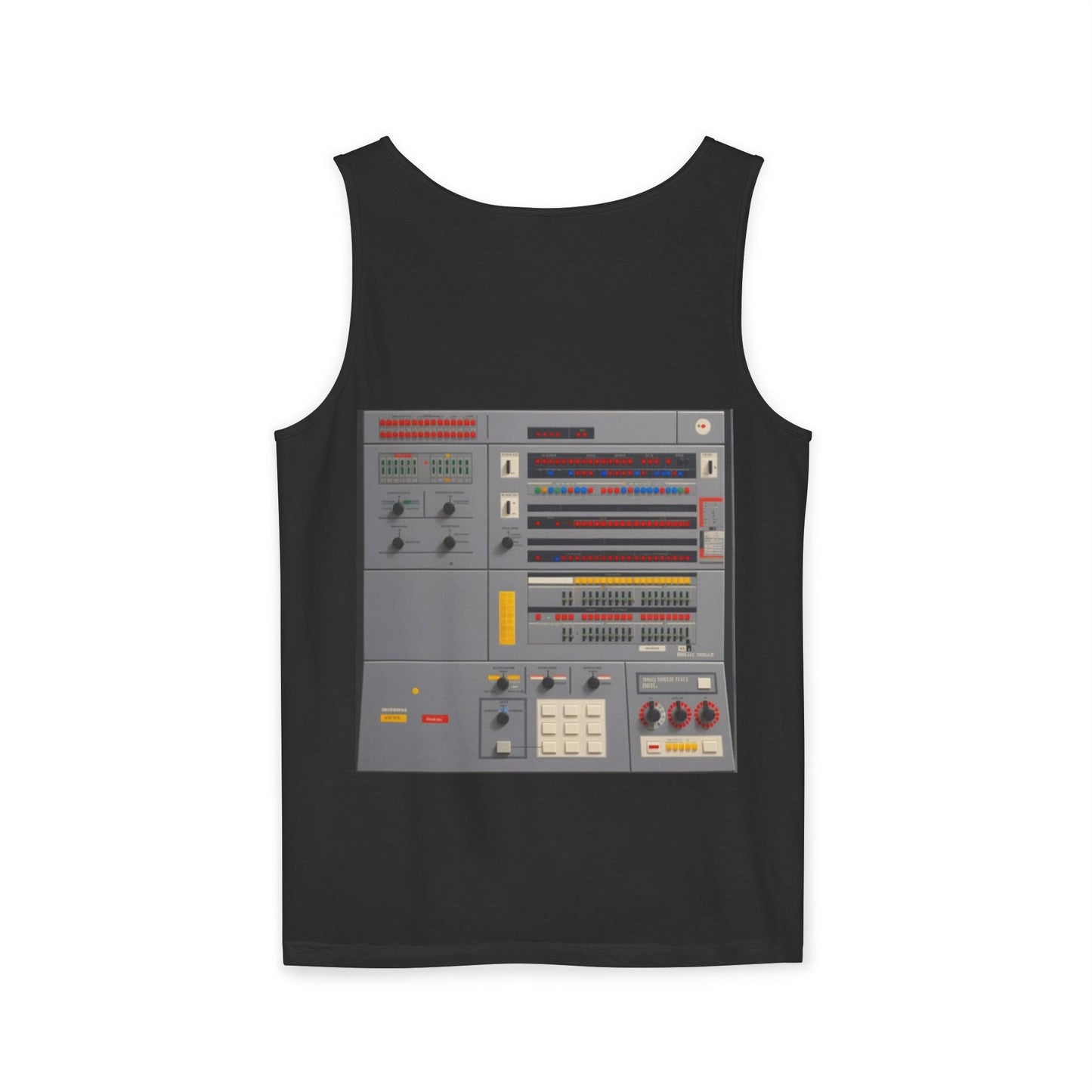 Mainframe Inspired #2 Tank Top | Unisex Retro Graphic Tee for Tech Lovers, Summer Fashion, Gift for Nerds, Festival Wear, 80s Style