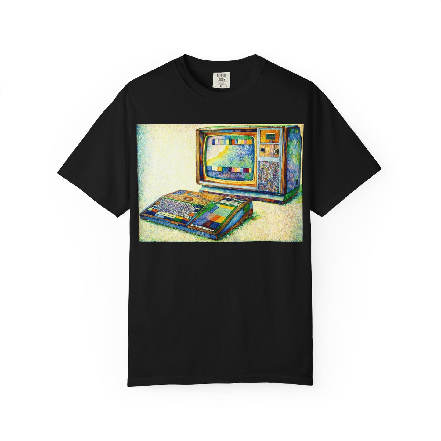 TI 99/4A Home Computer T-Shirt | Pixel Art Color | Ideal for tech enthusiasts and collectors