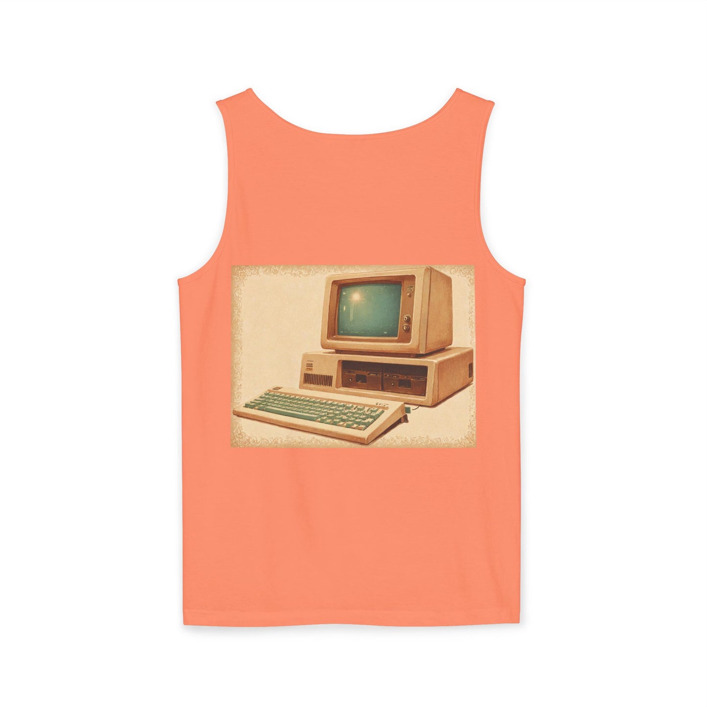 Classic PC Tank Top | Unisex Retro Graphic Tee for Tech Lovers, Summer Fashion, Gift for Nerds, Festival Wear, 80s Style