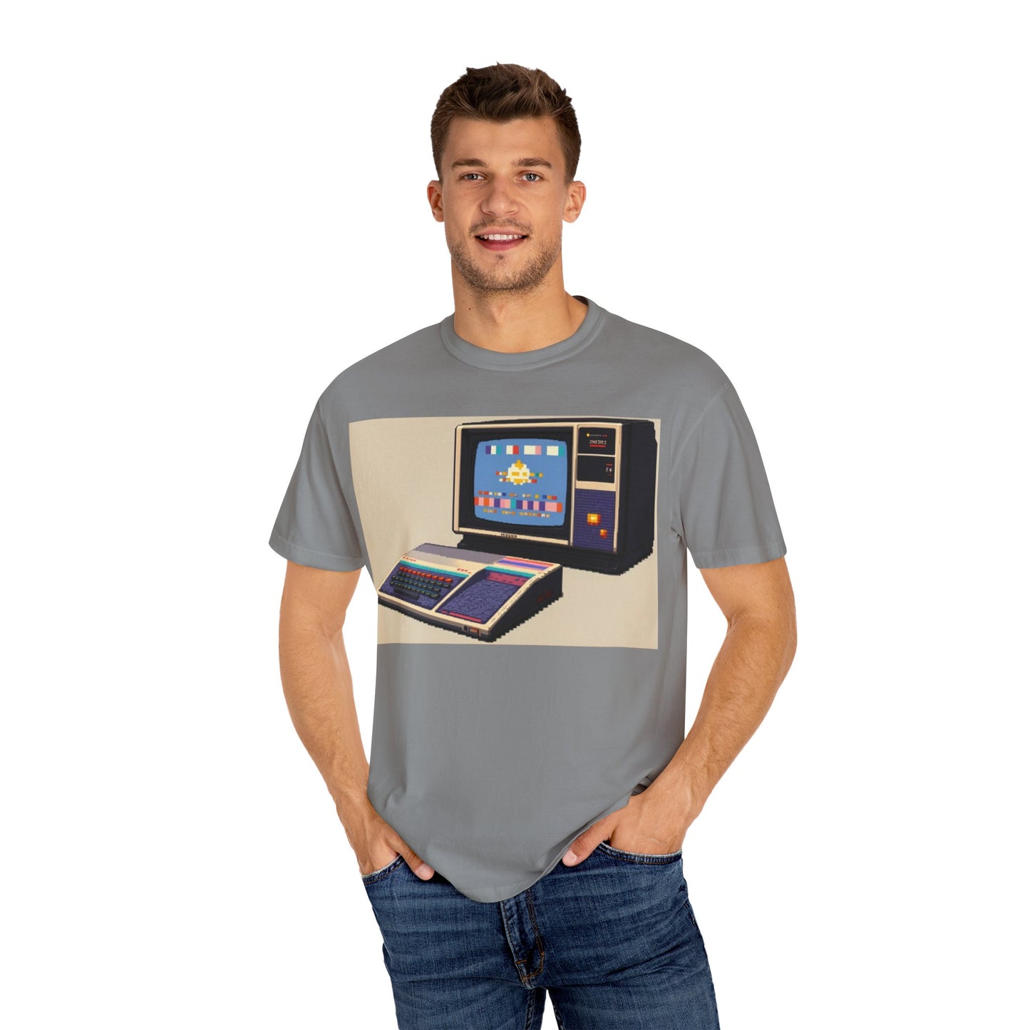 TI 99/4A Home Computer T-Shirt | Pixel Art 2 | Ideal for tech enthusiasts and collectors