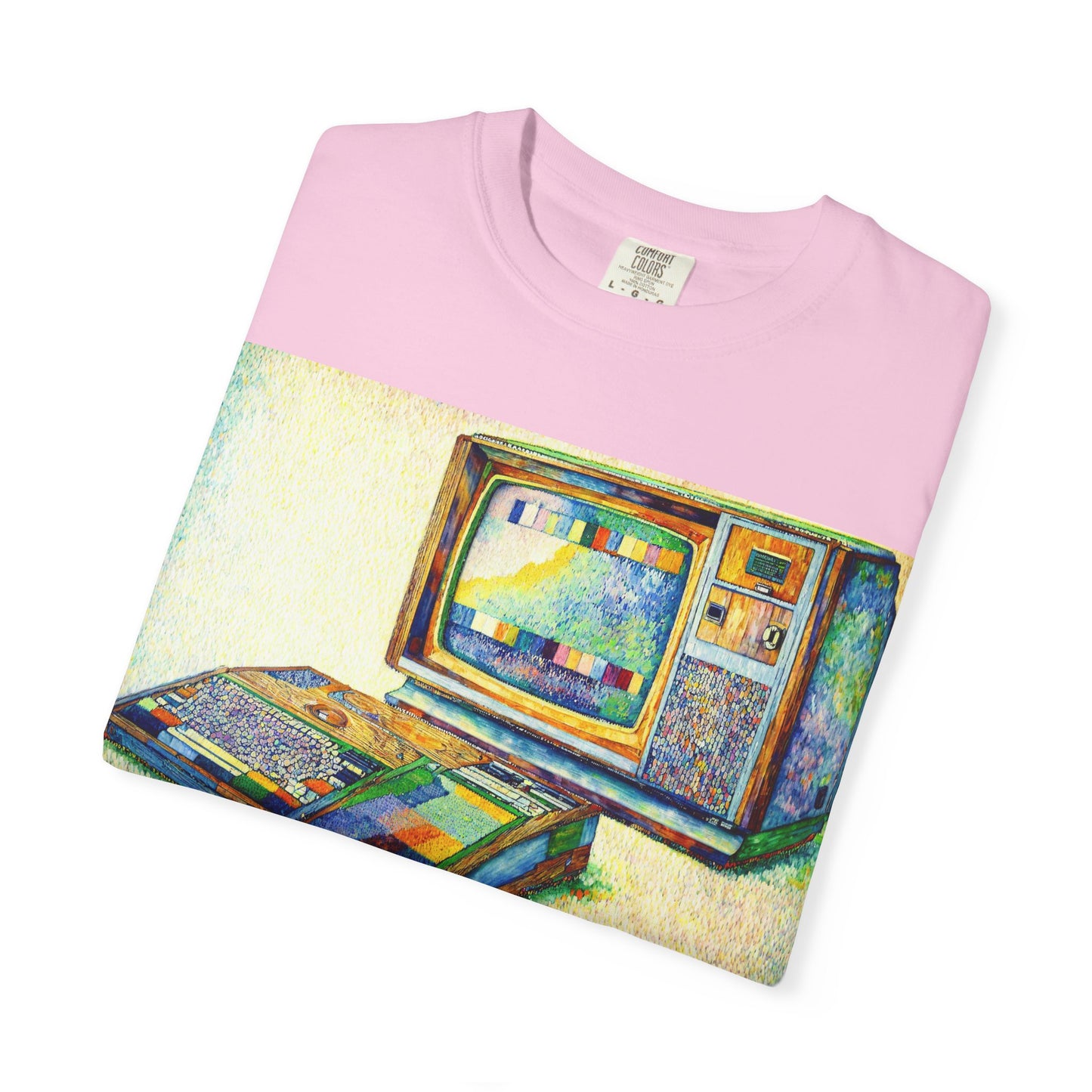 TI 99/4A Home Computer T-Shirt | Pixel Art Color | Ideal for tech enthusiasts and collectors
