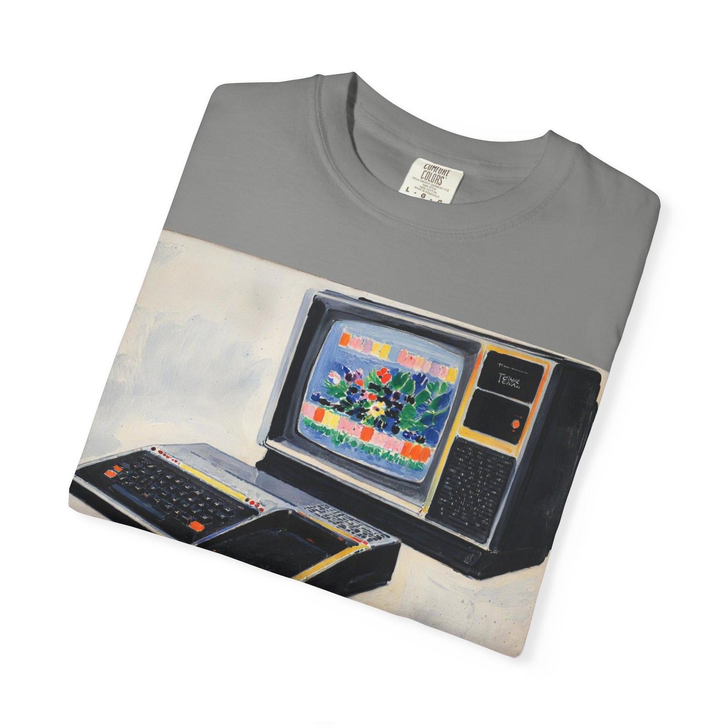 TI 99/4A Home Computer T-Shirt | Canvas Art Color | Ideal for tech enthusiasts and collectors