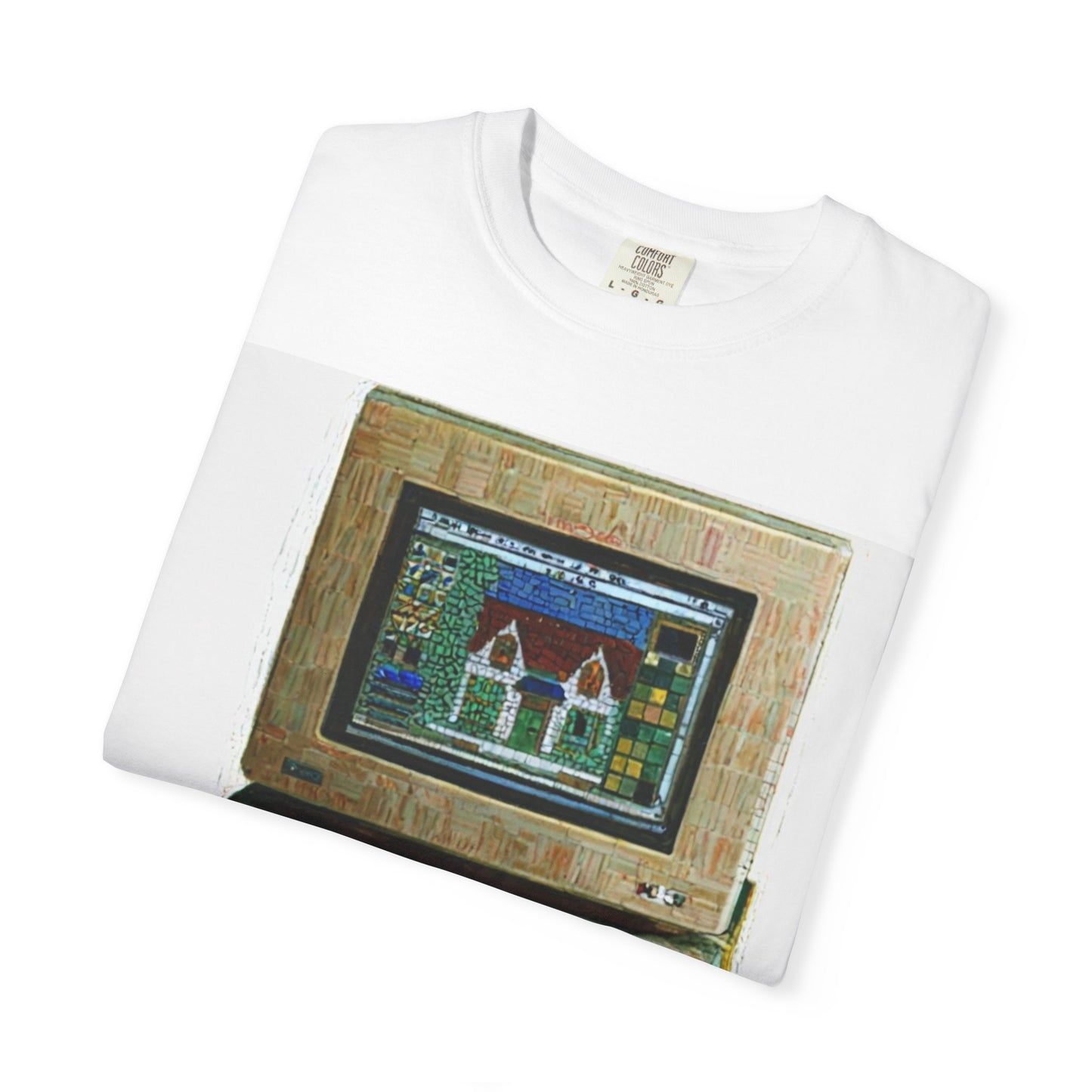 Classic business machine inspired T-Shirt | Oil Paint Art | Ideal for tech enthusiasts and collectors