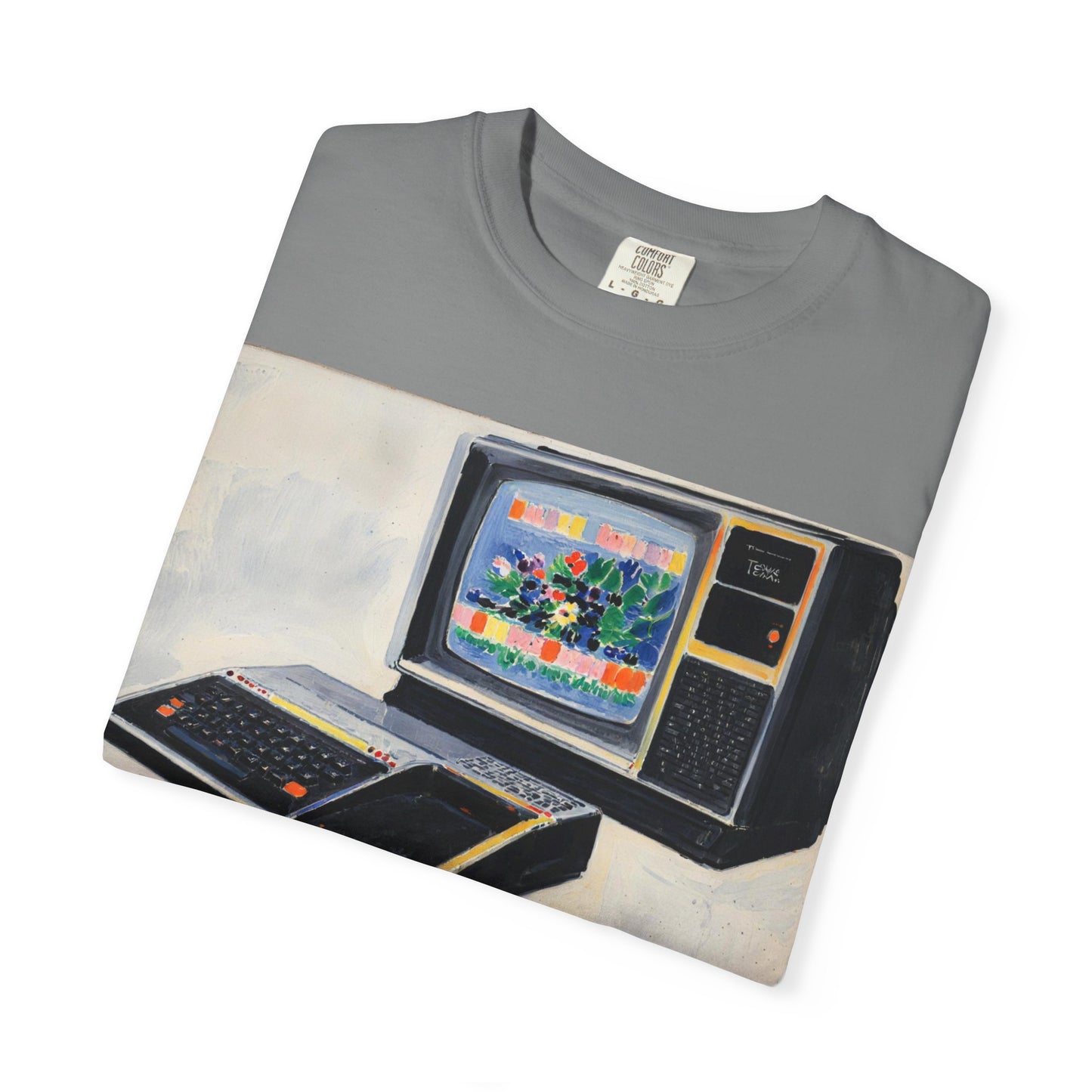 TI 99/4A Home Computer T-Shirt | Canvas Art Color | Ideal for tech enthusiasts and collectors