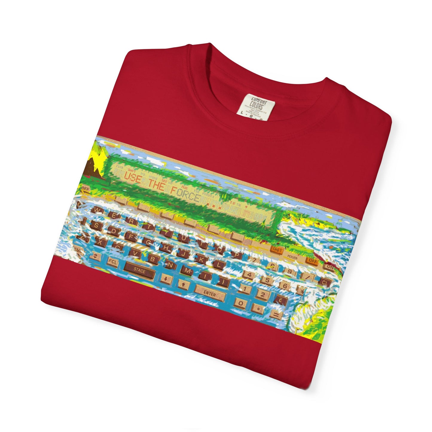 Pocket Computer T-Shirt | Custom Art | Ideal for tech enthusiasts and collectors