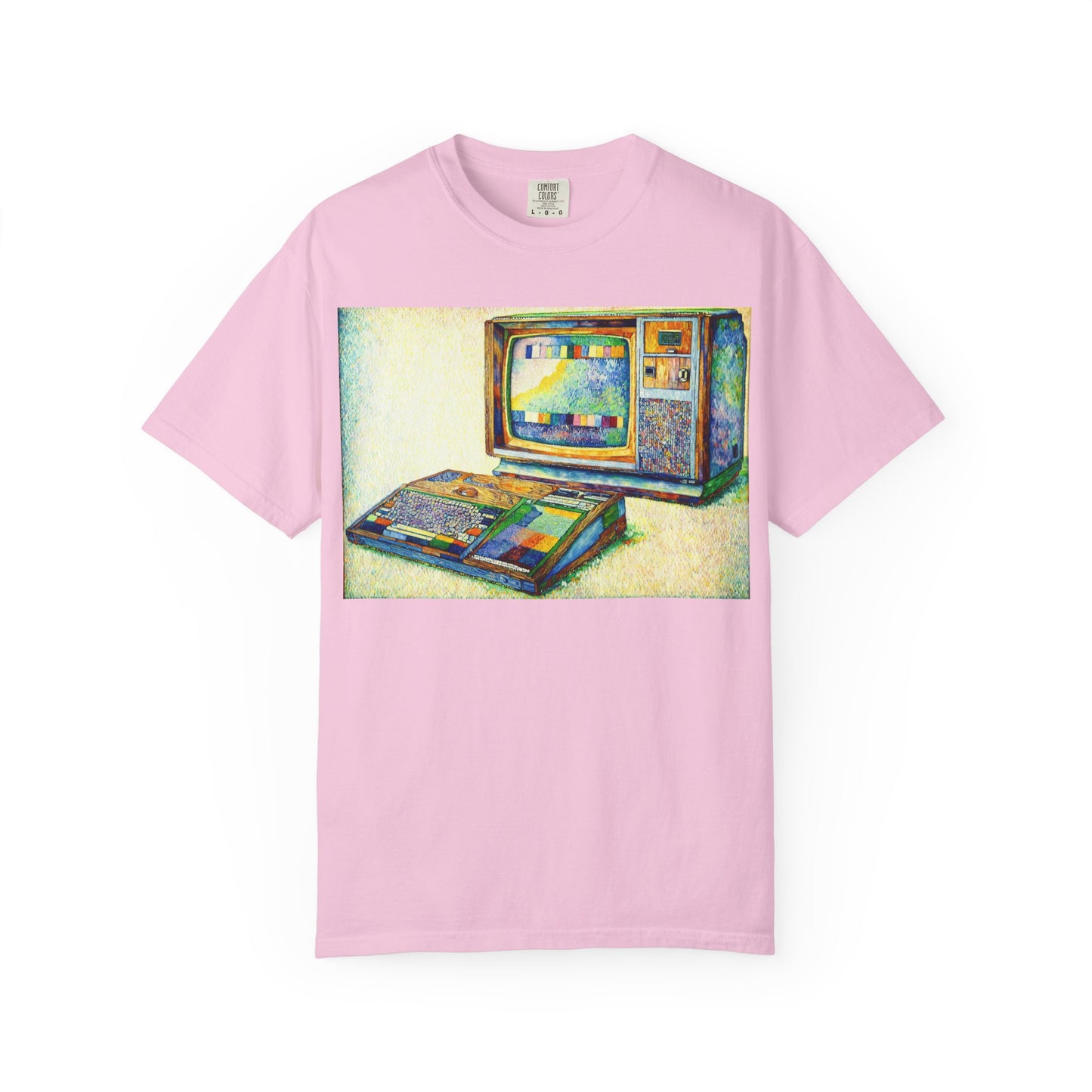TI 99/4A Home Computer T-Shirt | Pixel Art Color | Ideal for tech enthusiasts and collectors