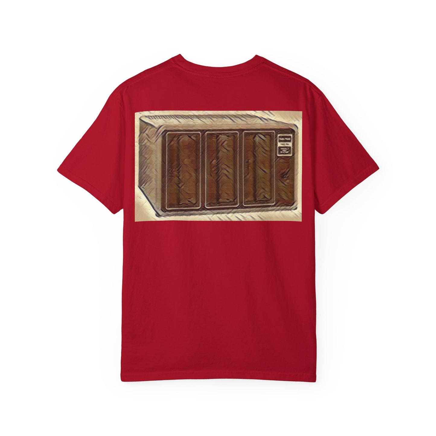 Classic Business Machine With Floppy Disk Bay T-Shirt - Mixed Art Sepia