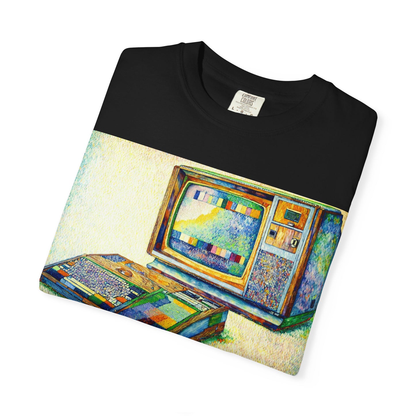 TI 99/4A Home Computer T-Shirt | Pixel Art Color | Ideal for tech enthusiasts and collectors