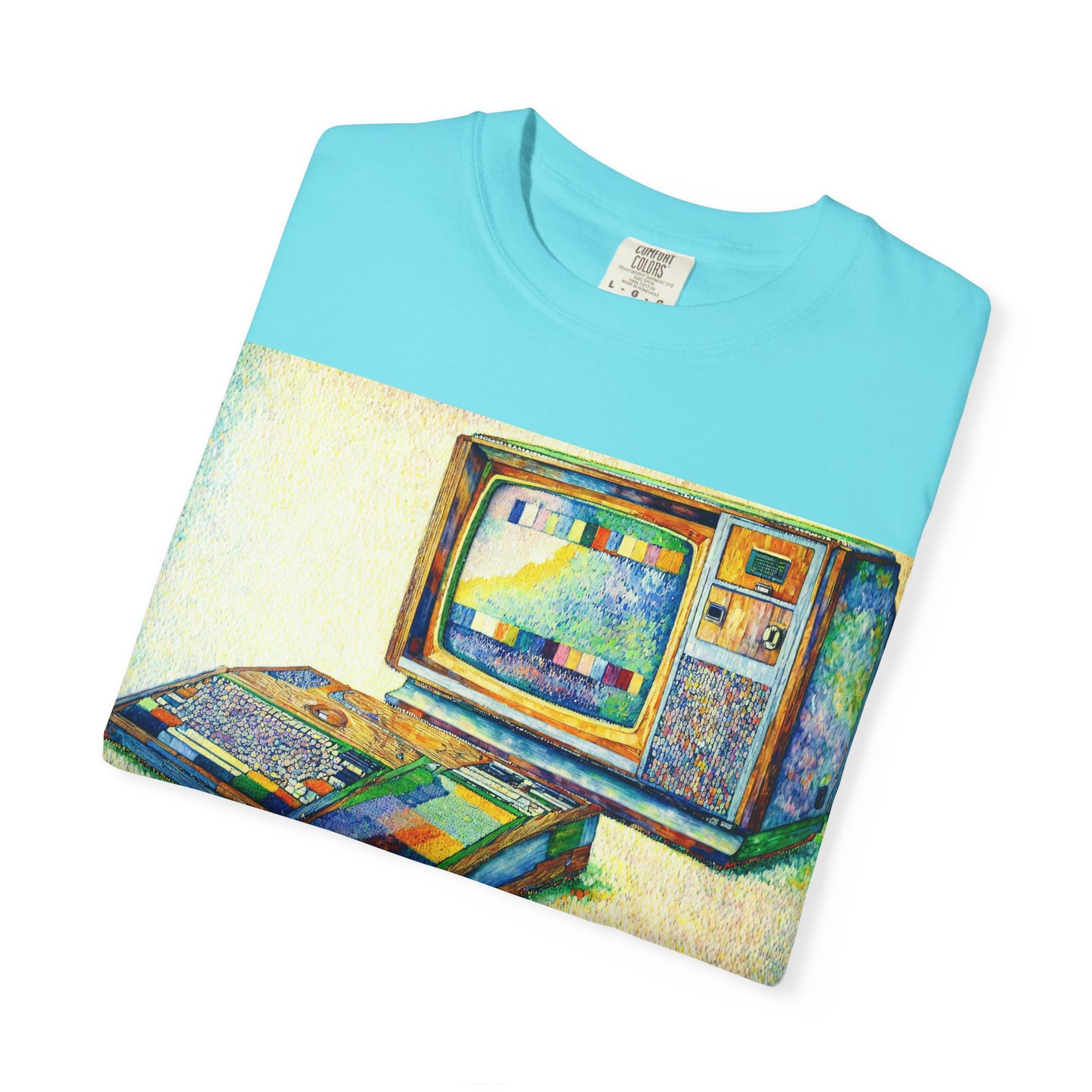 TI 99/4A Home Computer T-Shirt | Pixel Art Color | Ideal for tech enthusiasts and collectors