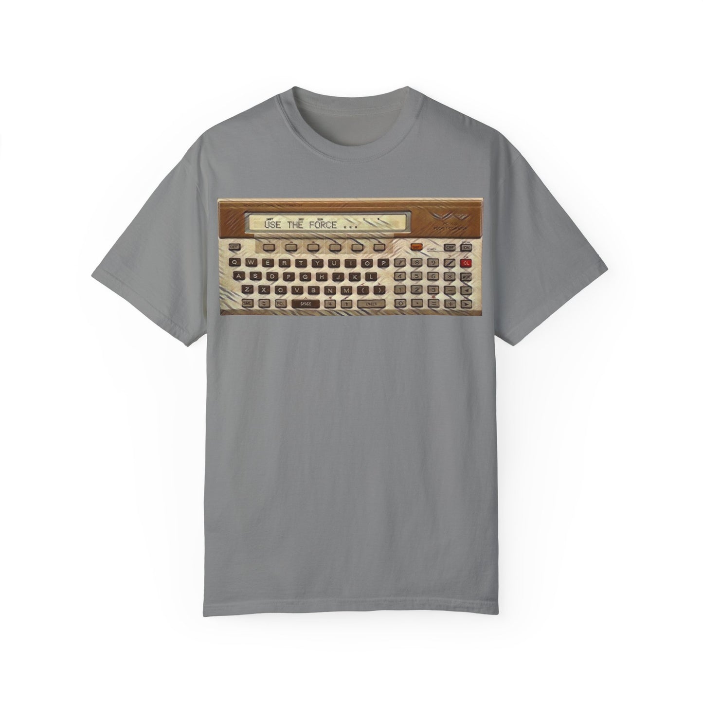 Pocket Computer T-Shirt "Use the force..."