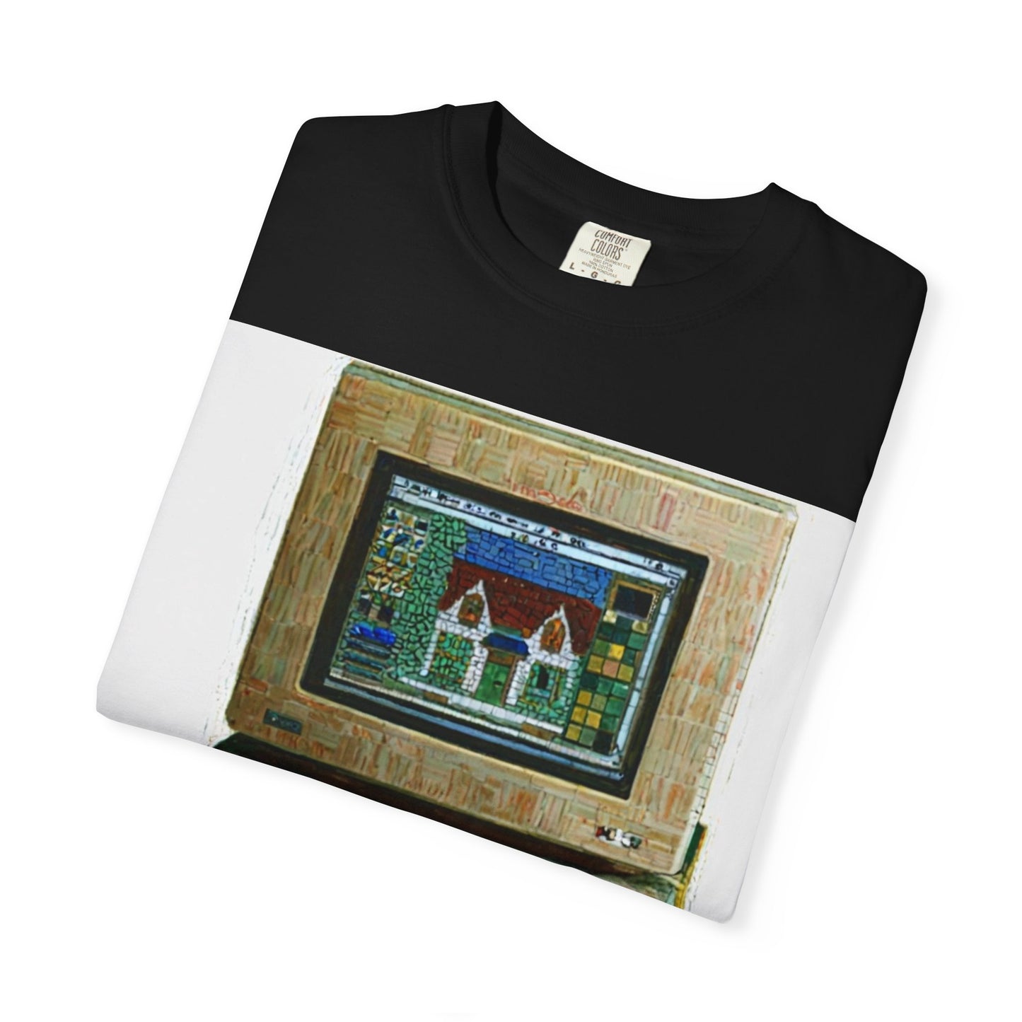 Classic business machine inspired T-Shirt | Oil Paint Art | Ideal for tech enthusiasts and collectors