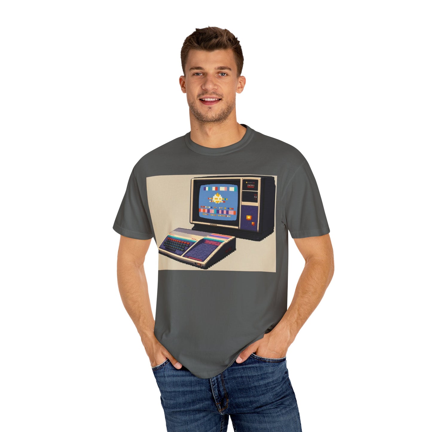 TI 99/4A Home Computer T-Shirt | Pixel Art 2 | Ideal for tech enthusiasts and collectors