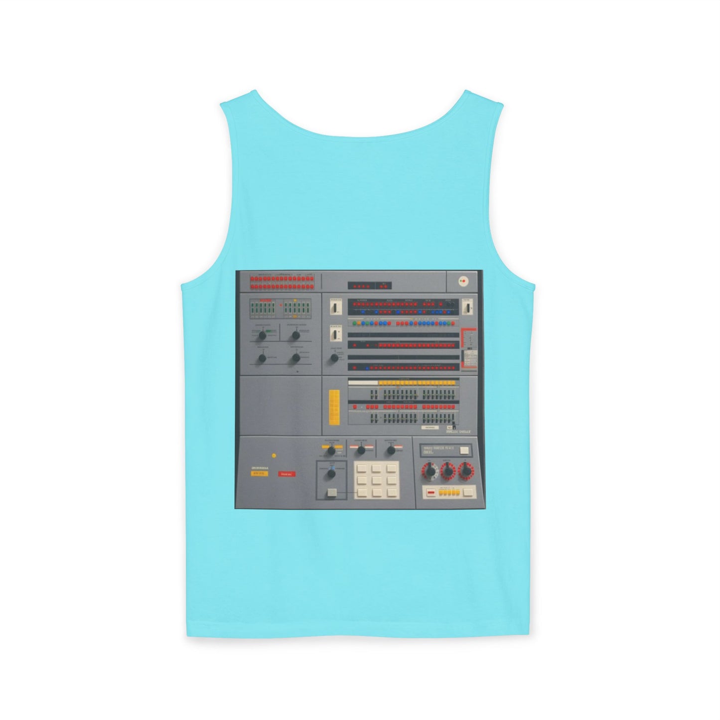Mainframe Inspired #2 Tank Top | Unisex Retro Graphic Tee for Tech Lovers, Summer Fashion, Gift for Nerds, Festival Wear, 80s Style