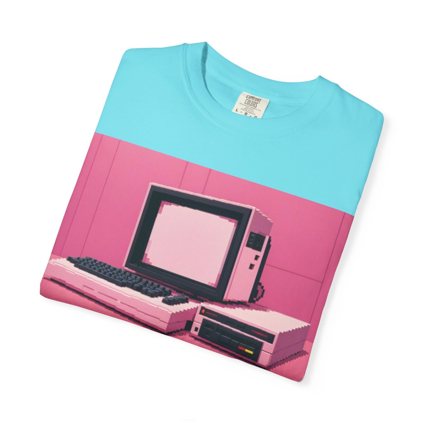 Classic 8 Bit Home Entertainment System T-Shirt | Pixel Art Color | Ideal for tech enthusiasts and collectors