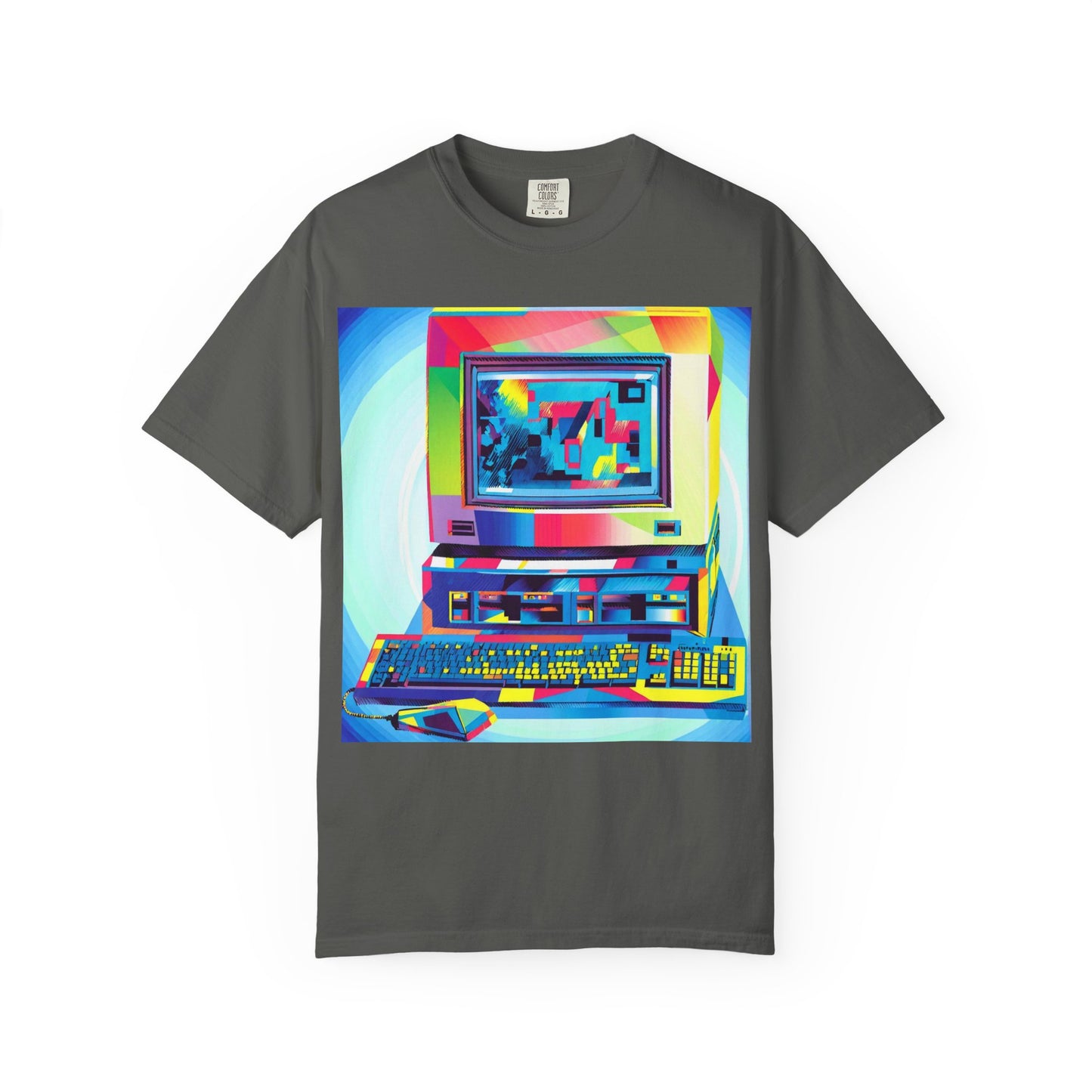 Classic business machine inspired T-Shirt | Multi-Color Art | Ideal for tech enthusiasts and collectors