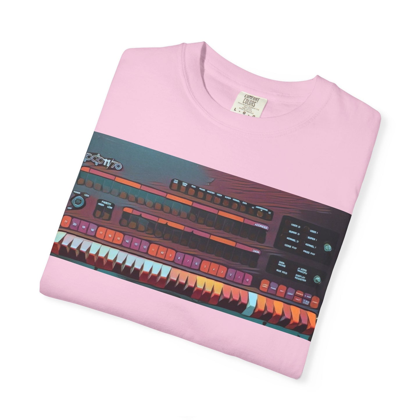 Classic Mini Computer T-Shirt - Print Art Color