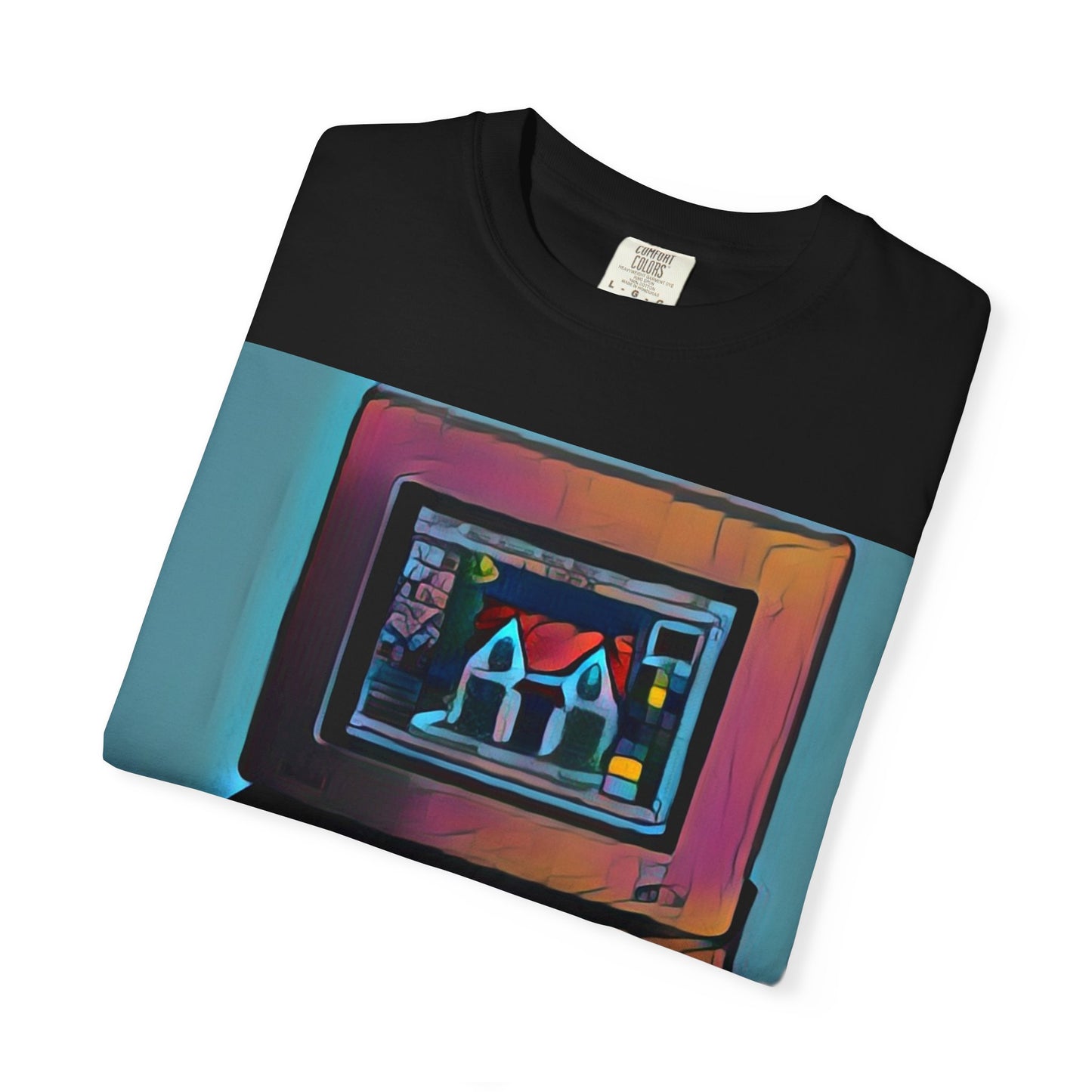 Classic business machine inspired T-Shirt | Color Print Art | Ideal for tech enthusiasts and collectors