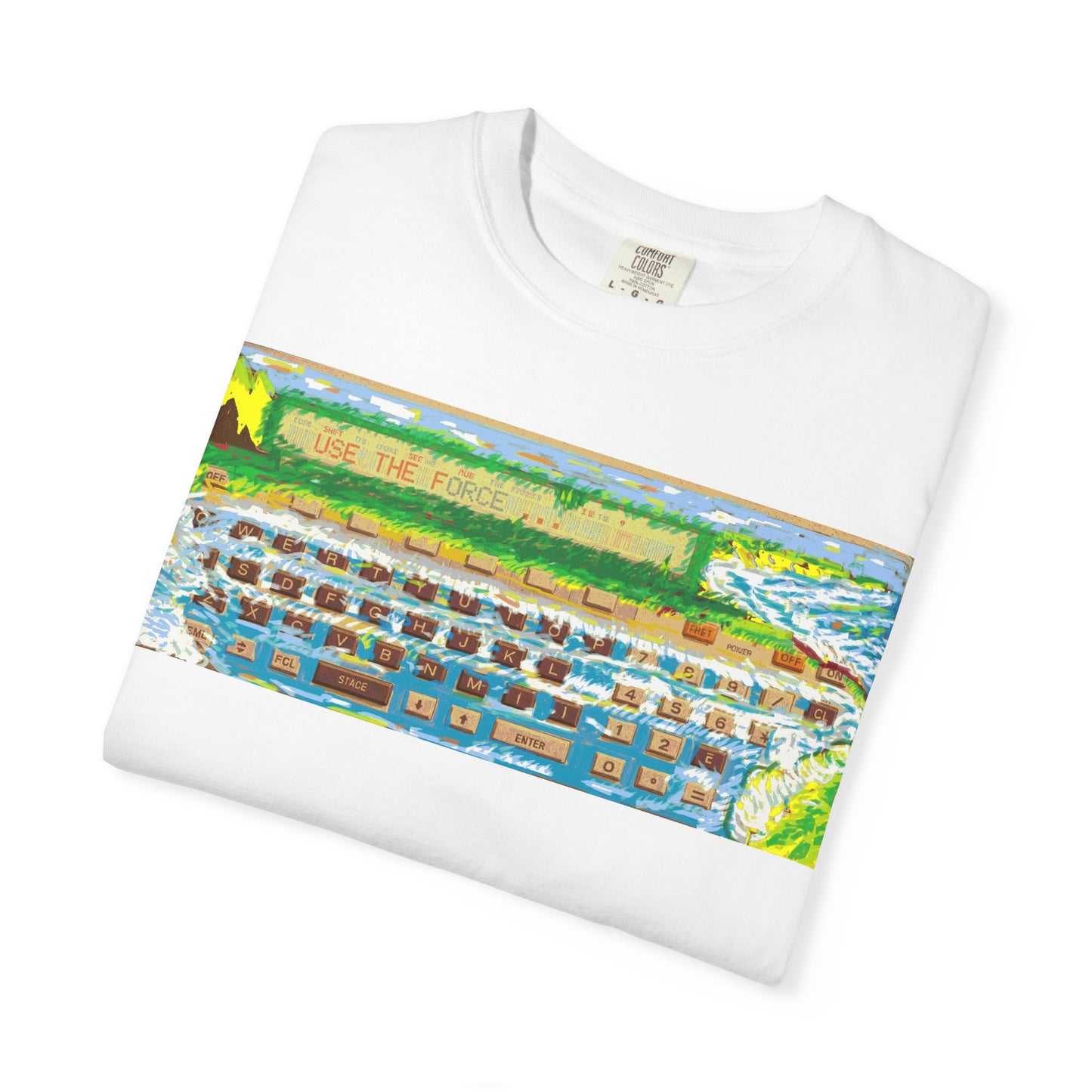 Pocket Computer T-Shirt | Custom Art | Ideal for tech enthusiasts and collectors