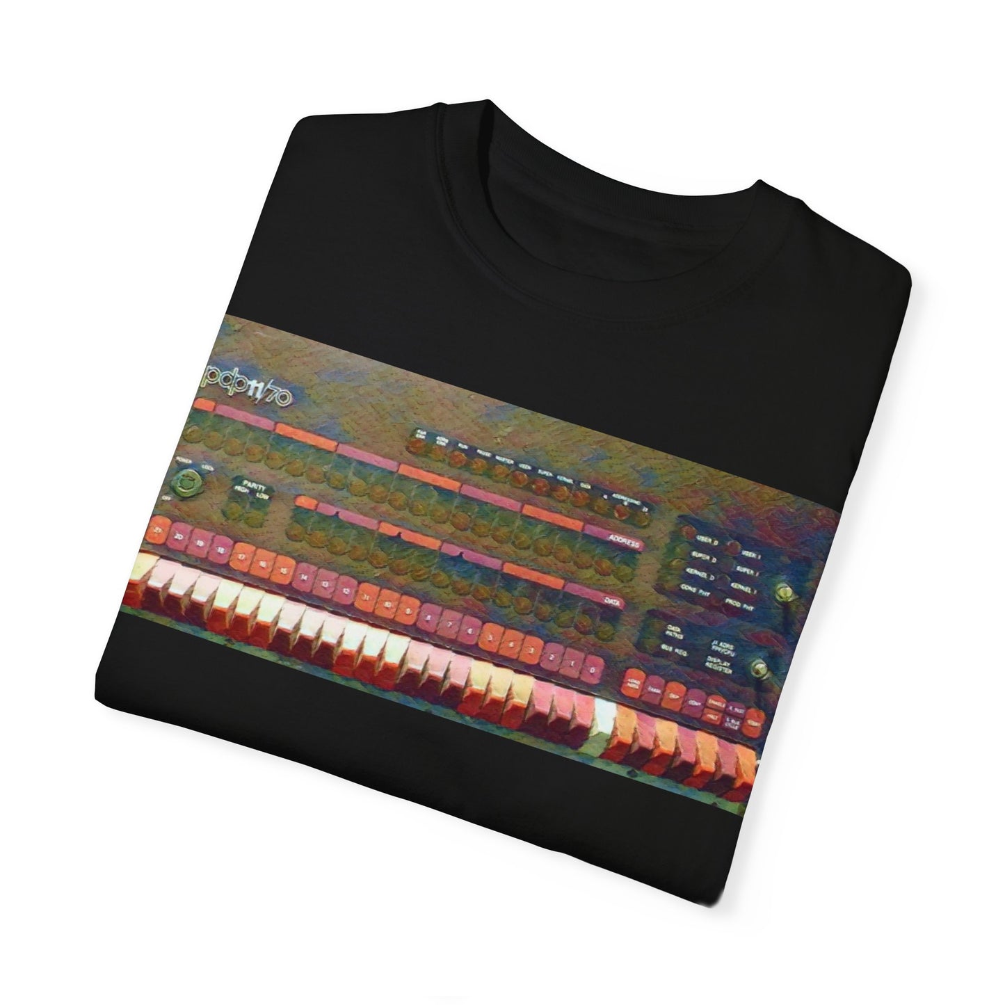 Classic Mini Computer T-Shirt - Paint Art Color