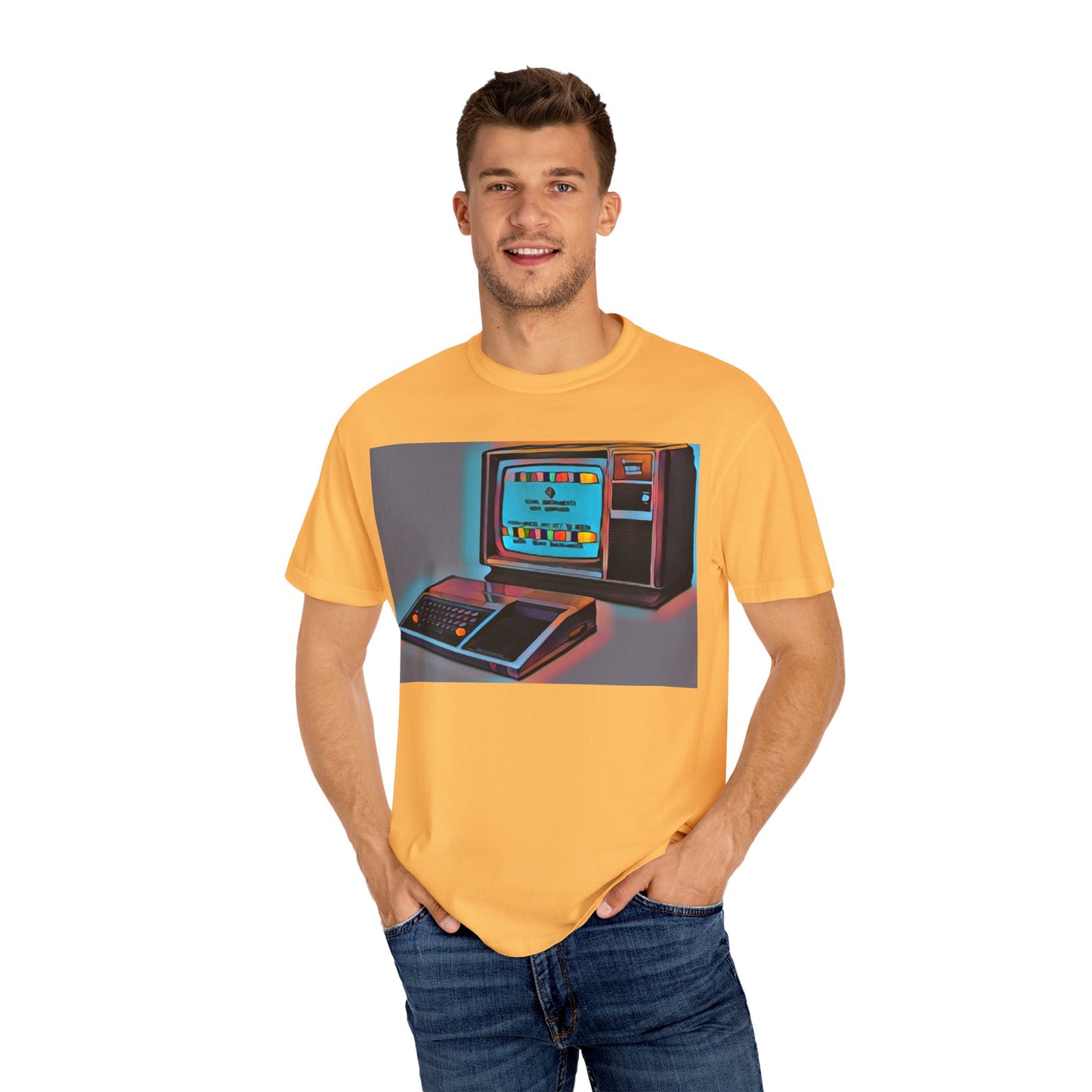 TI 99/4A Home Computer T-Shirt | Print Art Color | Ideal for tech enthusiasts and collectors