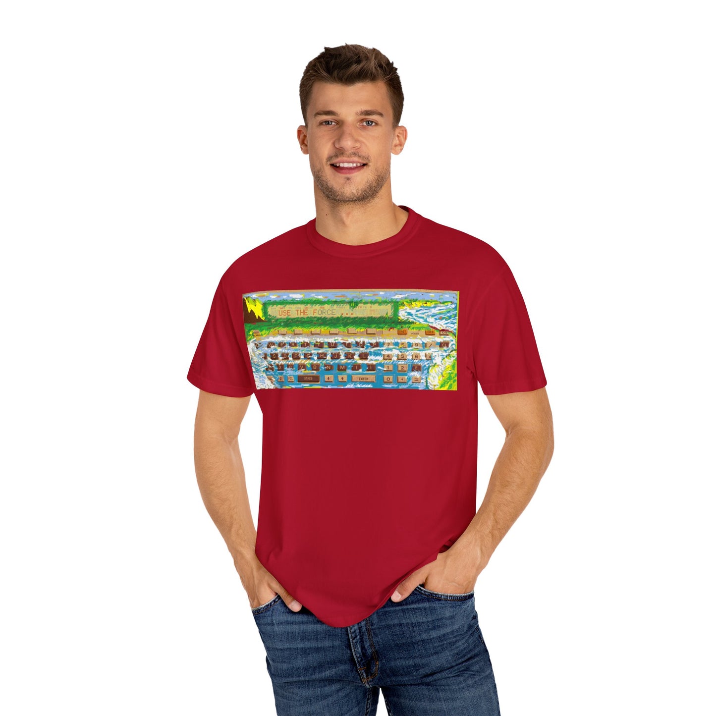Pocket Computer T-Shirt | Custom Art | Ideal for tech enthusiasts and collectors