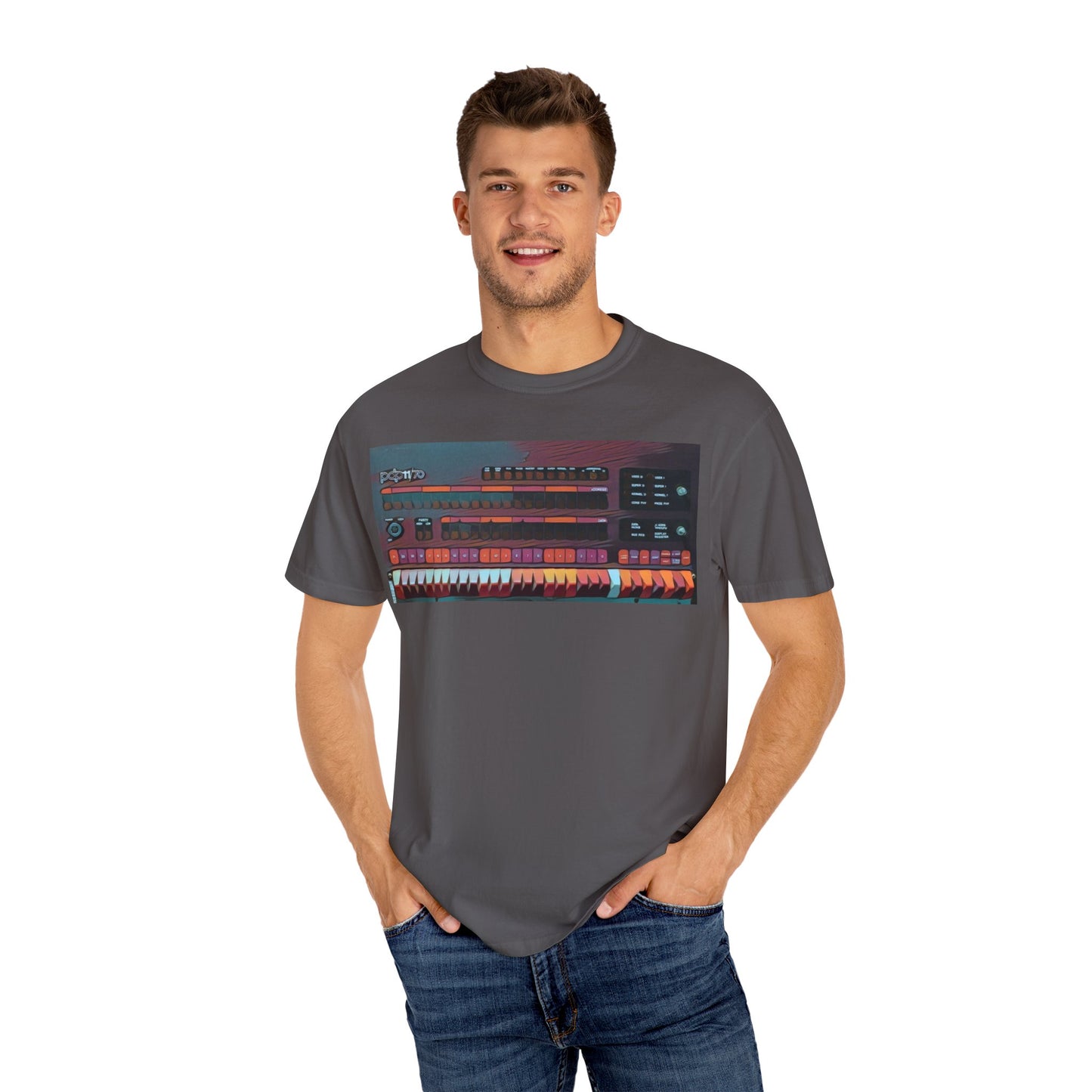 Classic Mini Computer T-Shirt - Print Art Color
