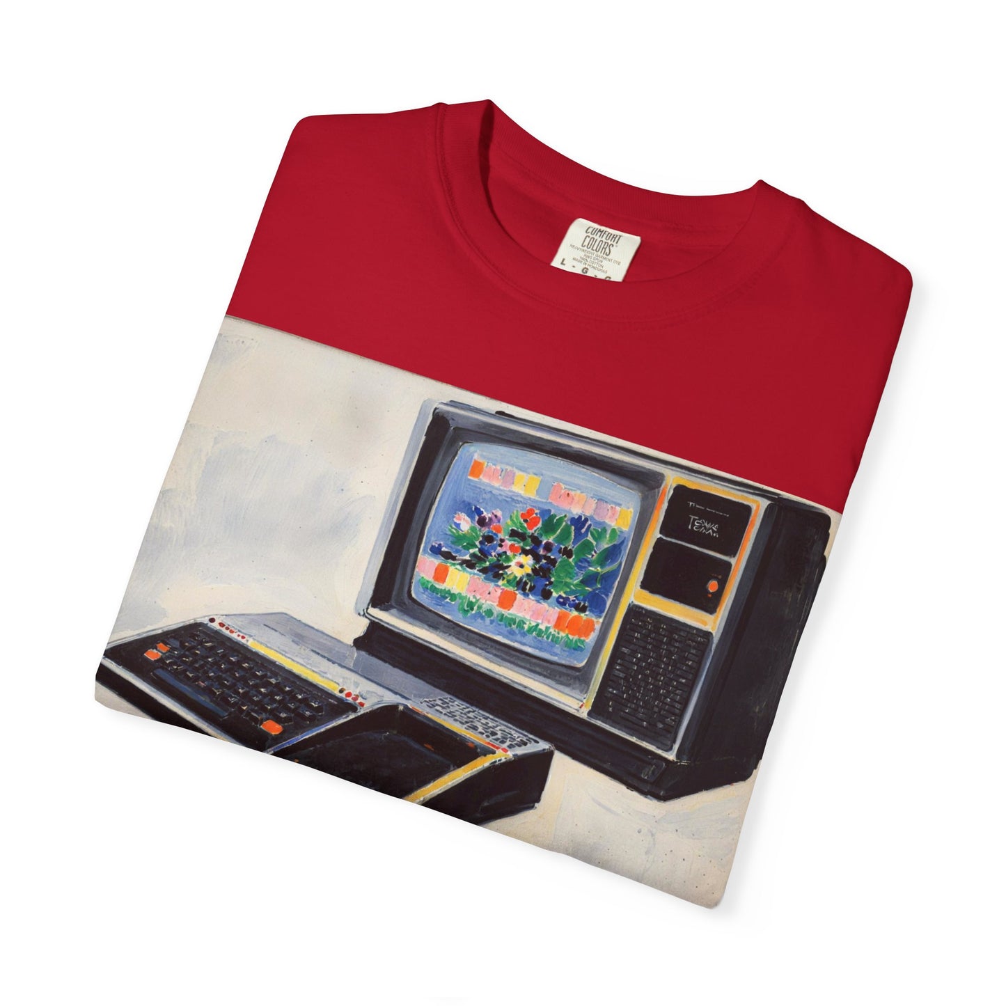 TI 99/4A Home Computer T-Shirt | Canvas Art Color | Ideal for tech enthusiasts and collectors
