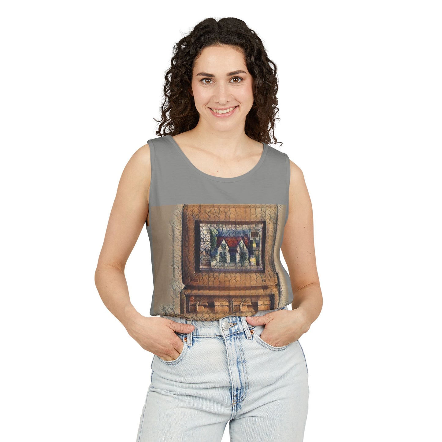 Classic business machine inspired T-Shirt | Faded Print Art | Unisex Retro Graphic Tee for Tech Lovers, Summer Fashion, Gift for Nerds, Festival Wear, 80s Style
