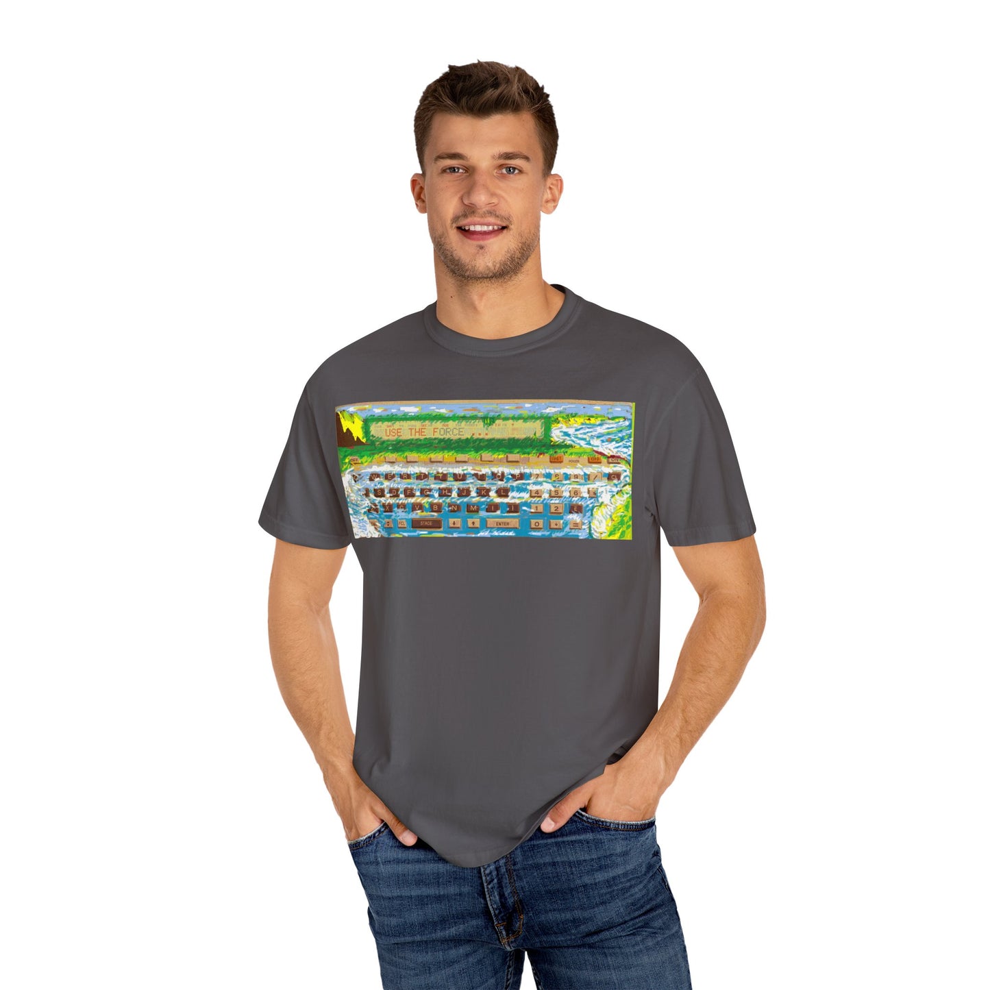 Pocket Computer T-Shirt | Custom Art | Ideal for tech enthusiasts and collectors