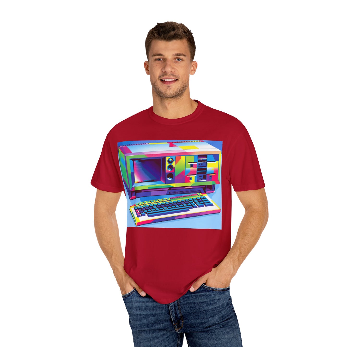 Classic Hyperion Portable PC T-Shirt - Print Art Multi-Color