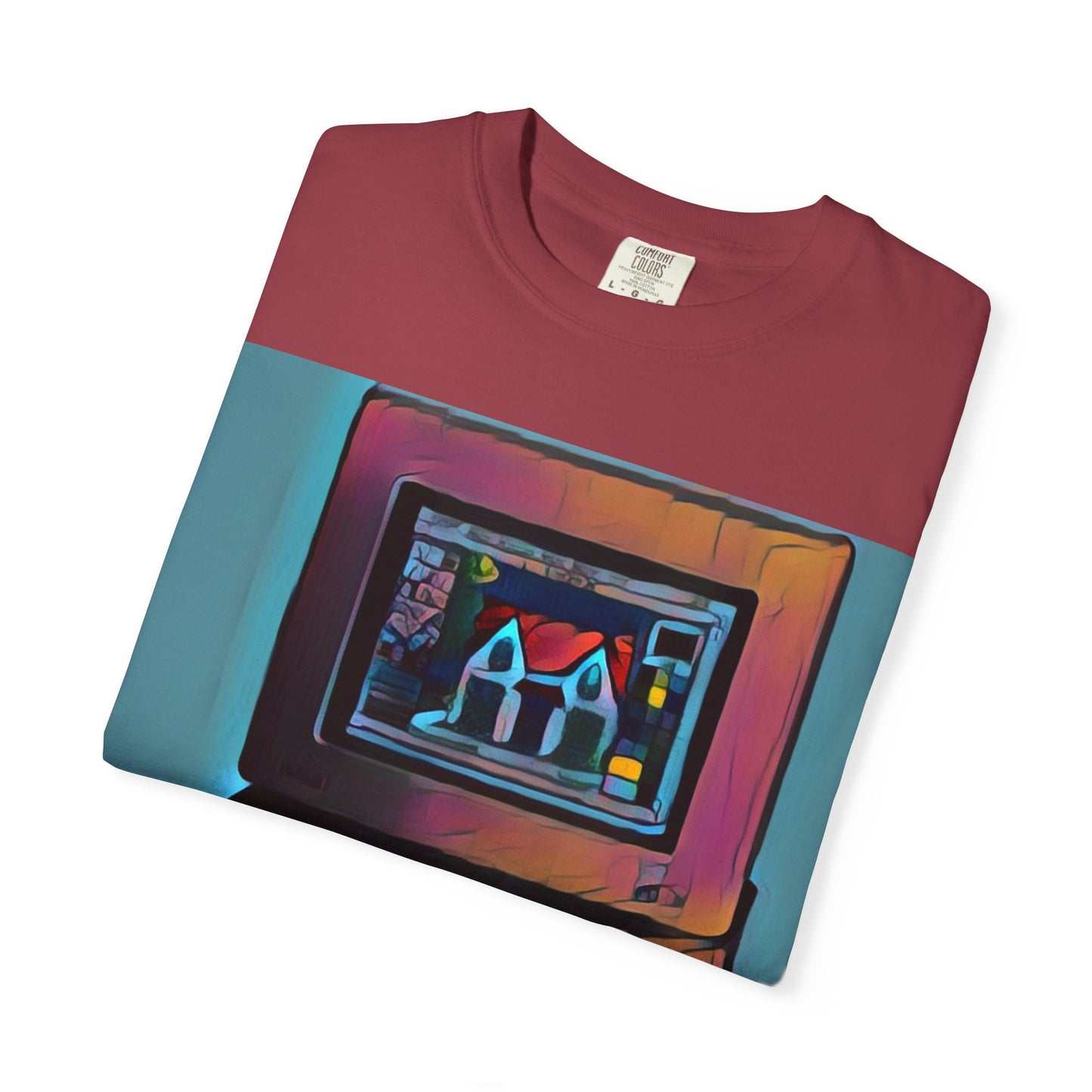 Classic business machine inspired T-Shirt | Color Print Art | Ideal for tech enthusiasts and collectors
