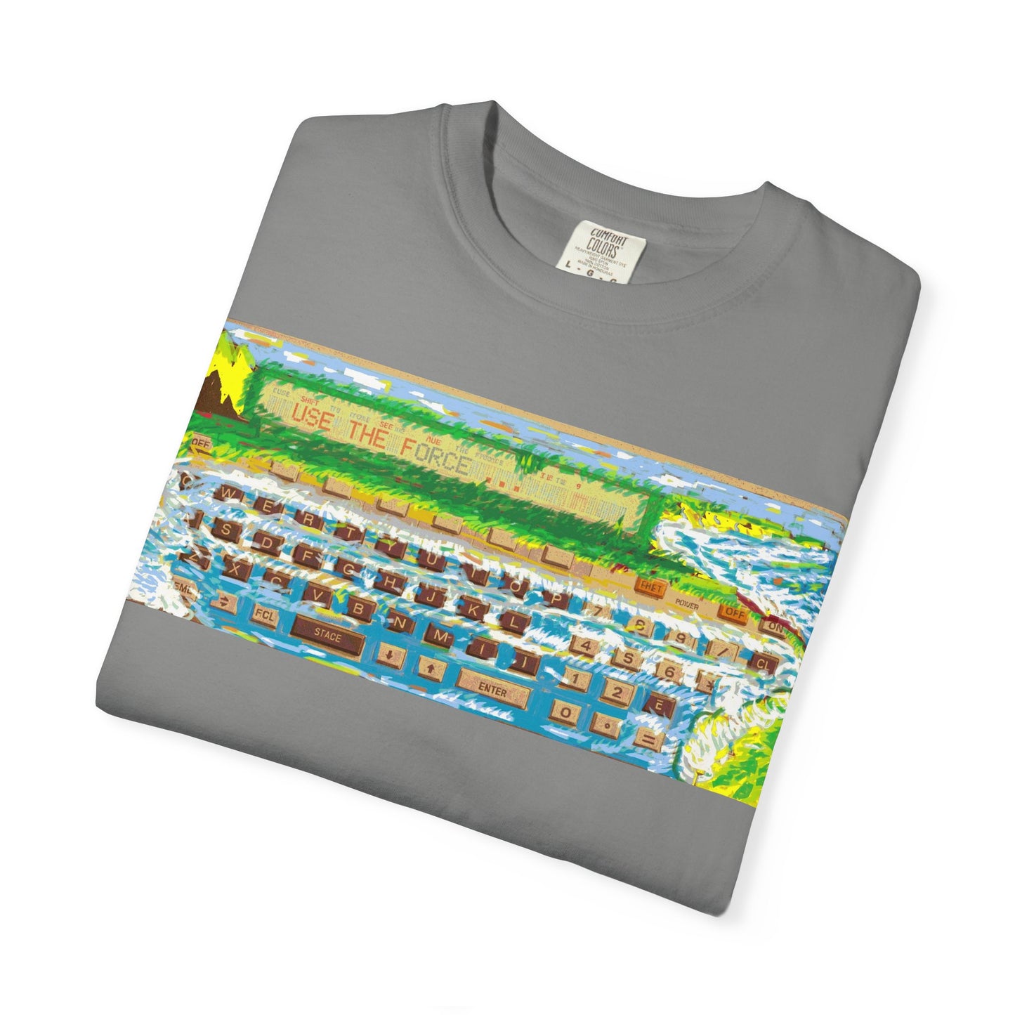 Pocket Computer T-Shirt | Custom Art | Ideal for tech enthusiasts and collectors