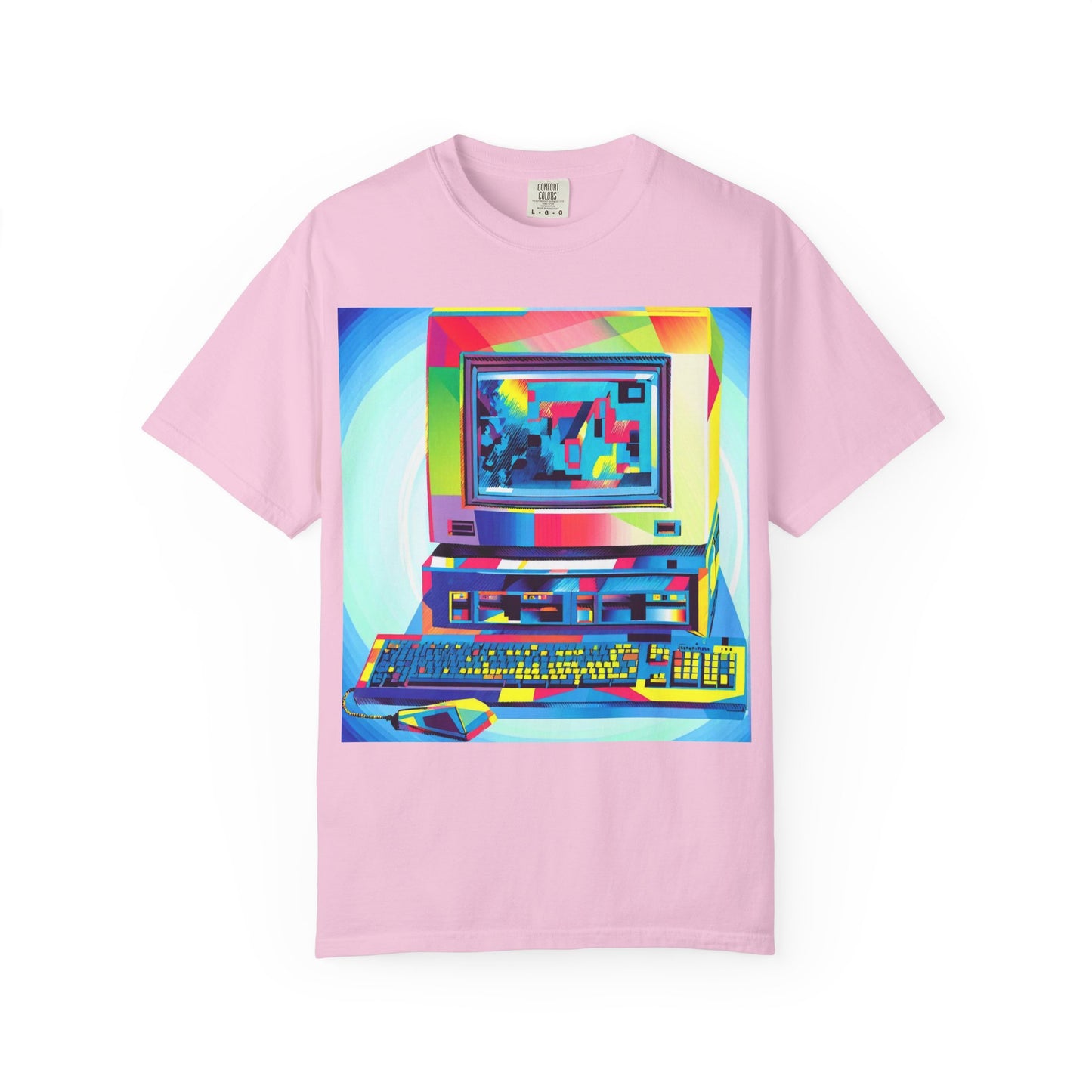 Classic business machine inspired T-Shirt | Multi-Color Art | Ideal for tech enthusiasts and collectors