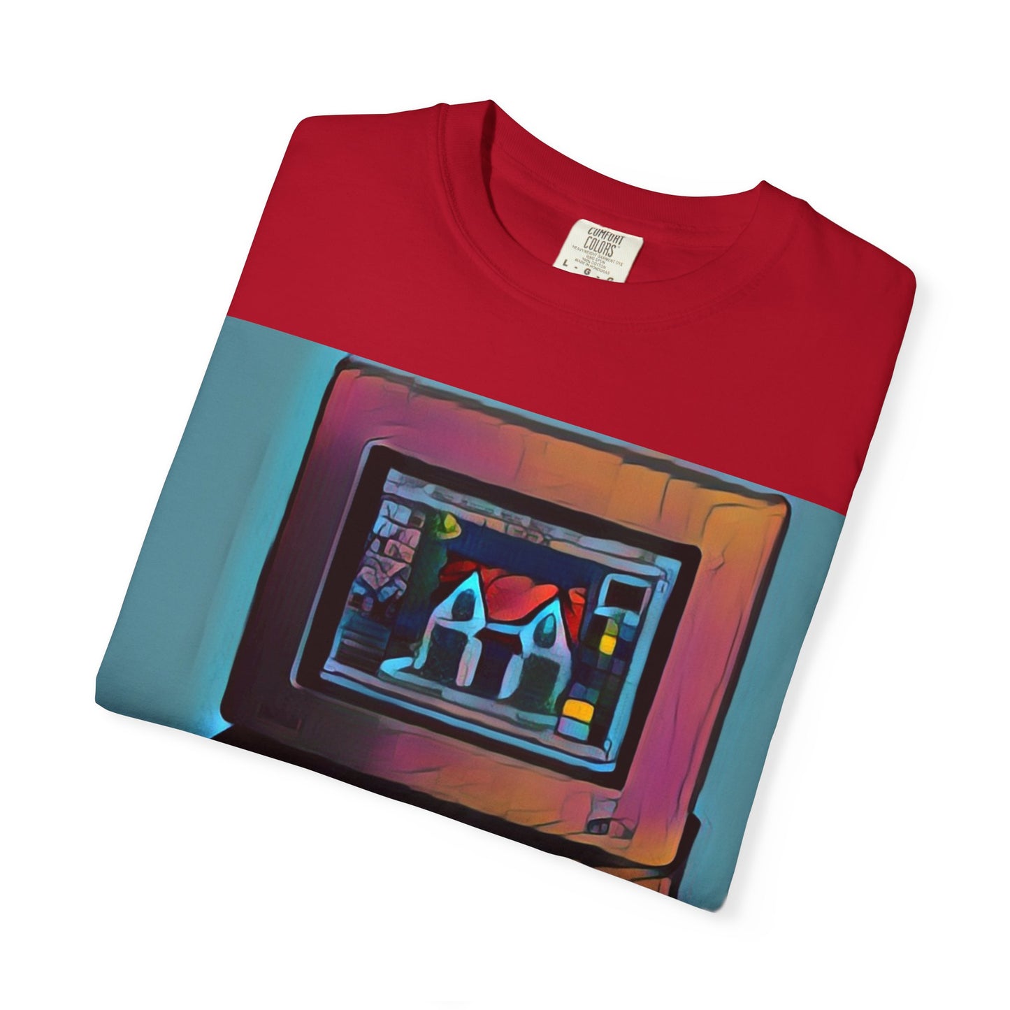 Classic business machine inspired T-Shirt | Color Print Art | Ideal for tech enthusiasts and collectors