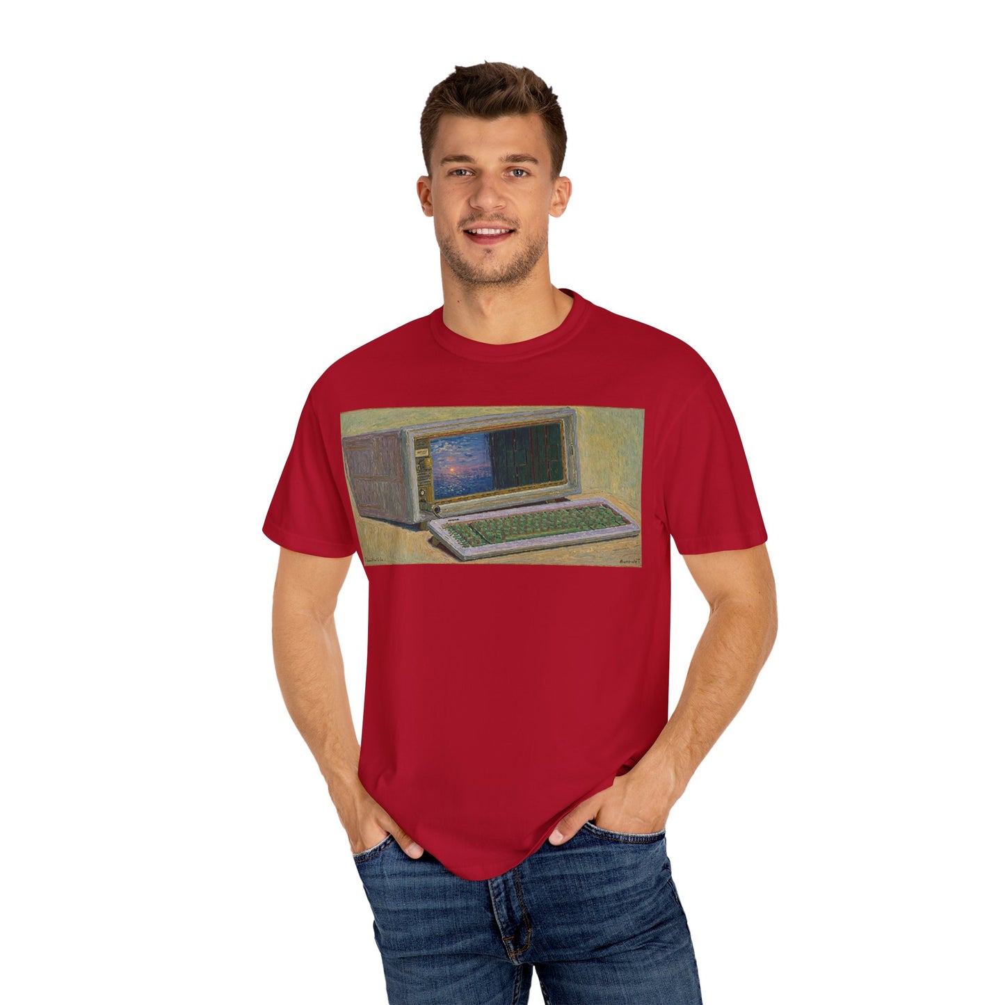 Classic Luggable PC T-Shirt - Paint Art Color