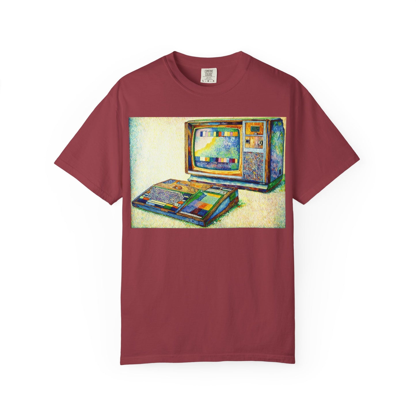 TI 99/4A Home Computer T-Shirt | Pixel Art Color | Ideal for tech enthusiasts and collectors