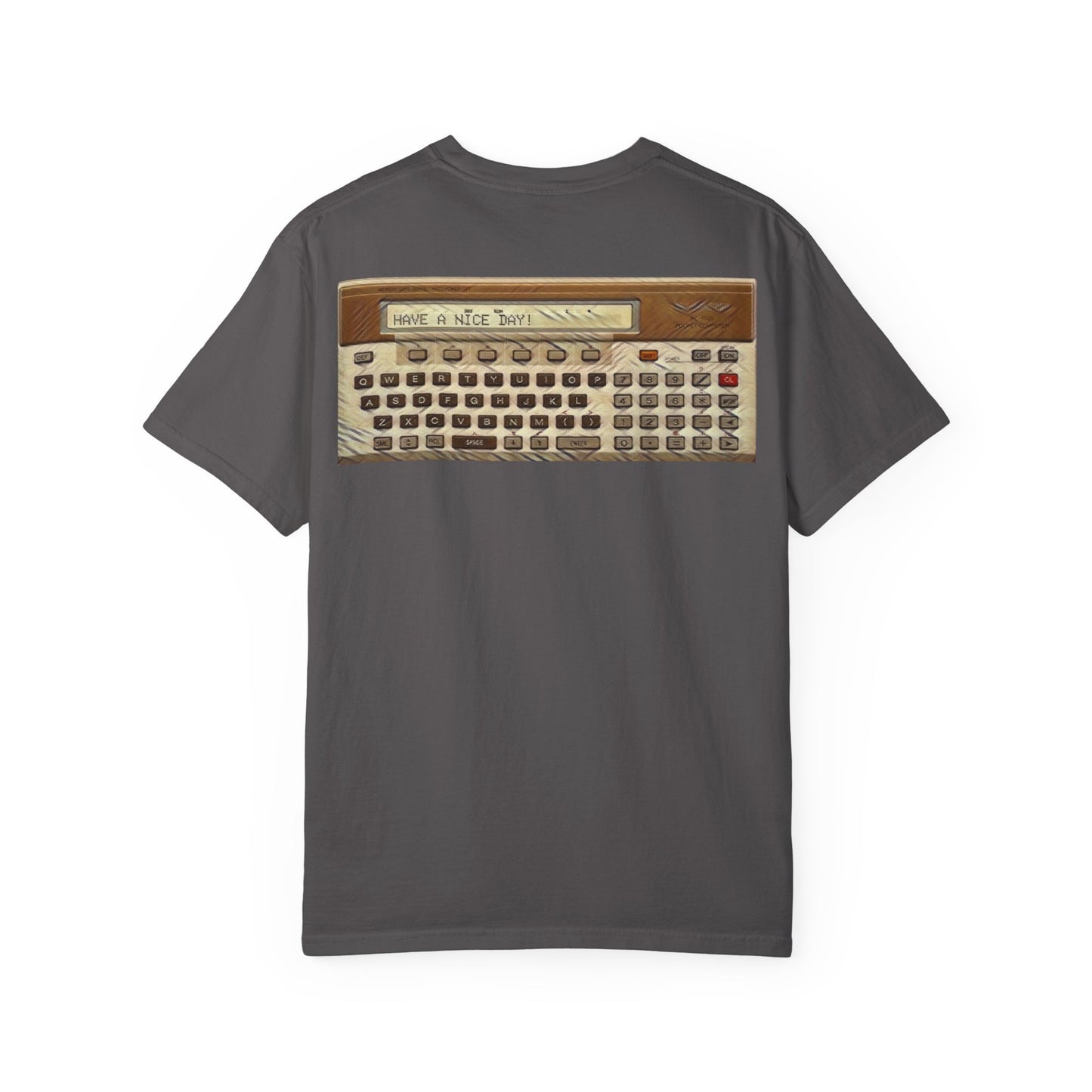Pocket Computer T-Shirt | Custom Art | Ideal for tech enthusiasts and collectors