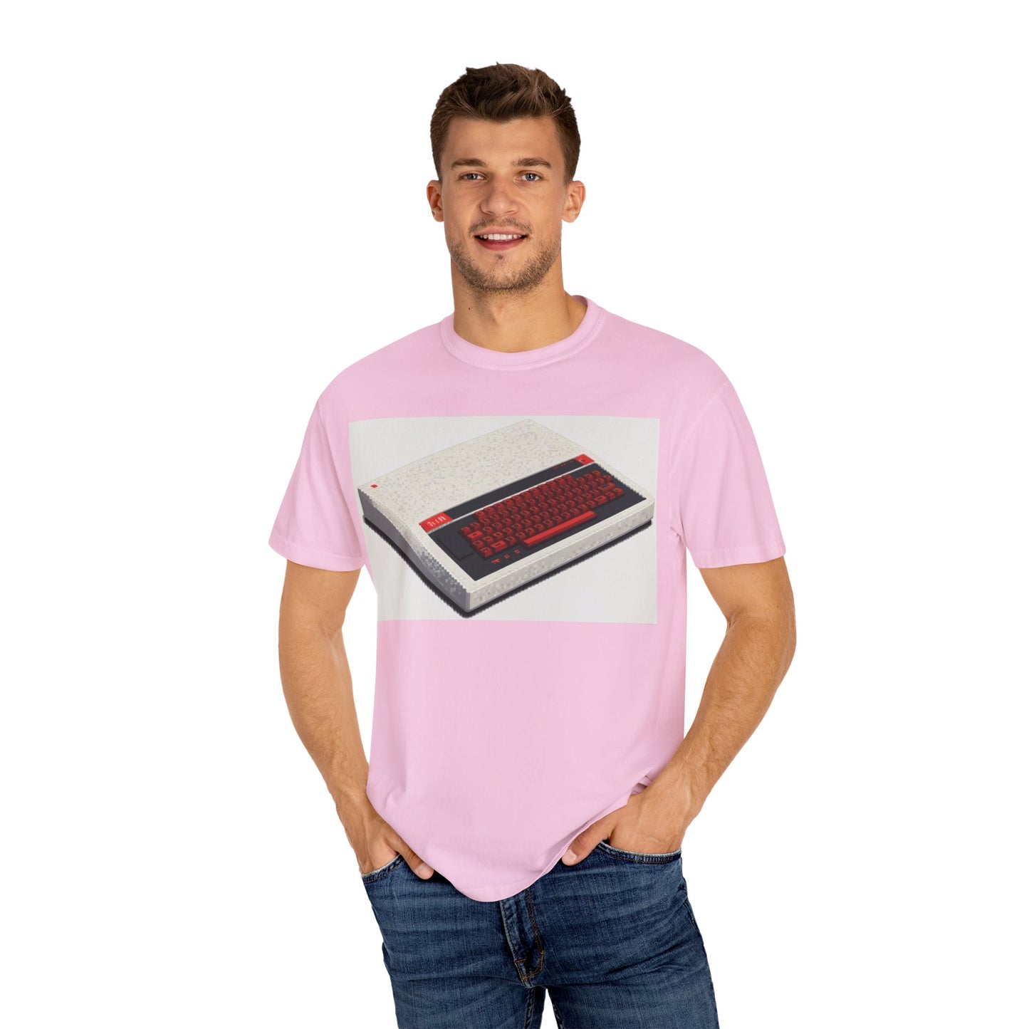 Classic Micro Computer T-Shirt - Pixel Art Color