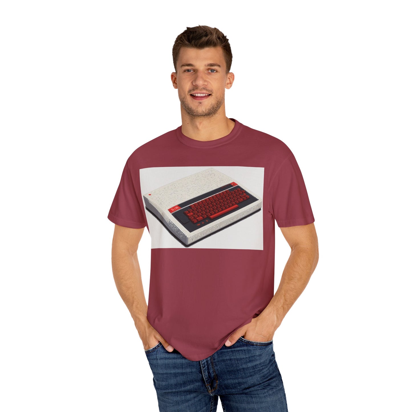 Classic Micro Computer T-Shirt - Pixel Art Color