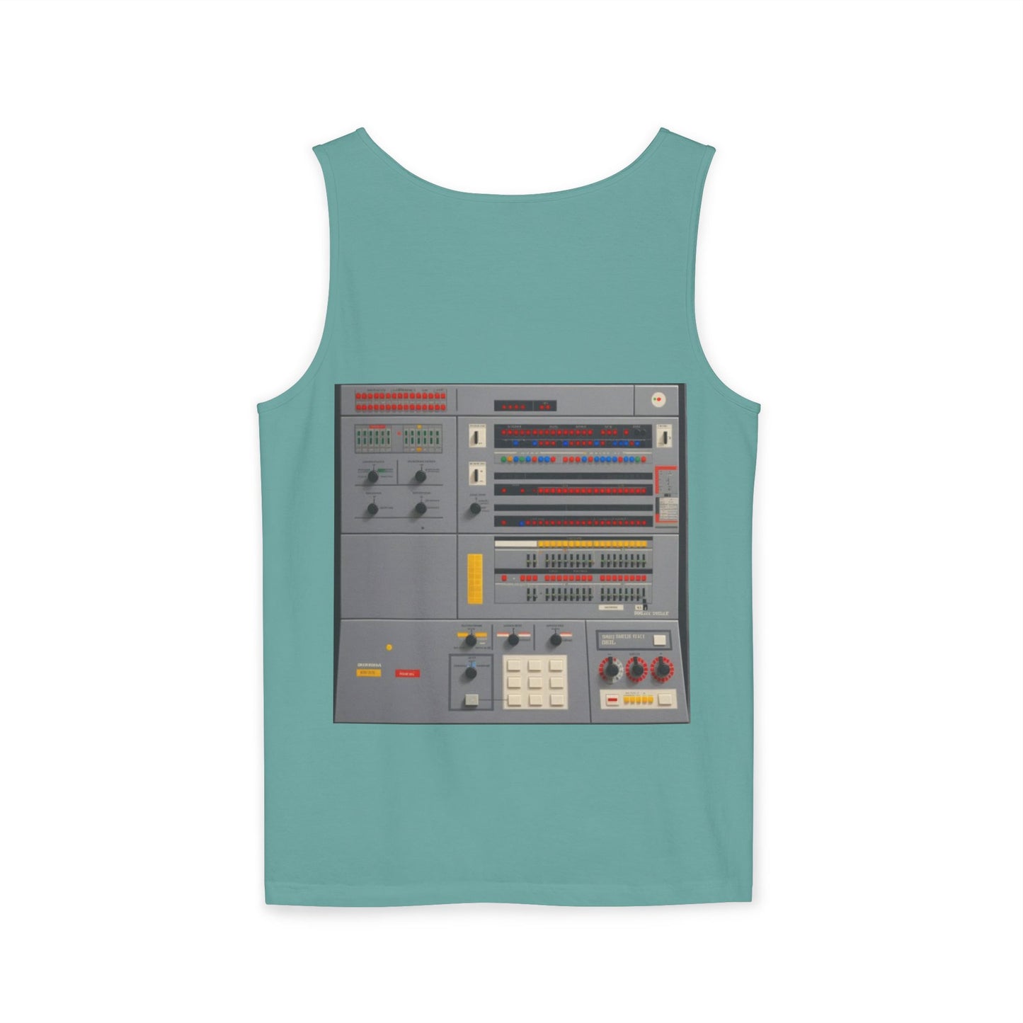 Mainframe Inspired #2 Tank Top | Unisex Retro Graphic Tee for Tech Lovers, Summer Fashion, Gift for Nerds, Festival Wear, 80s Style