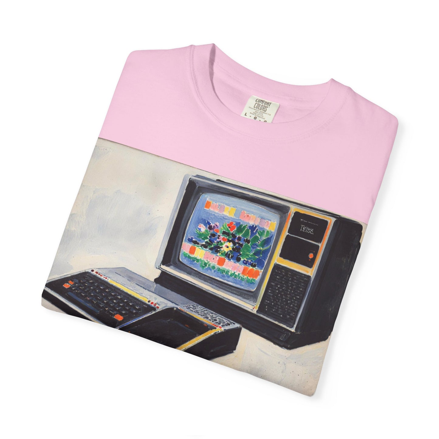 TI 99/4A Home Computer T-Shirt | Canvas Art Color | Ideal for tech enthusiasts and collectors