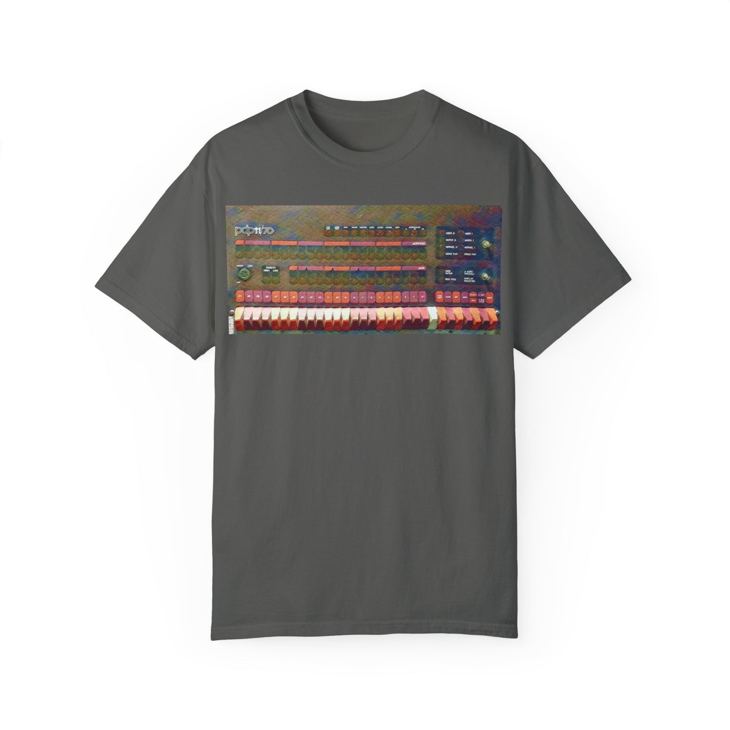 Classic Mini Computer T-Shirt - Paint Art Color
