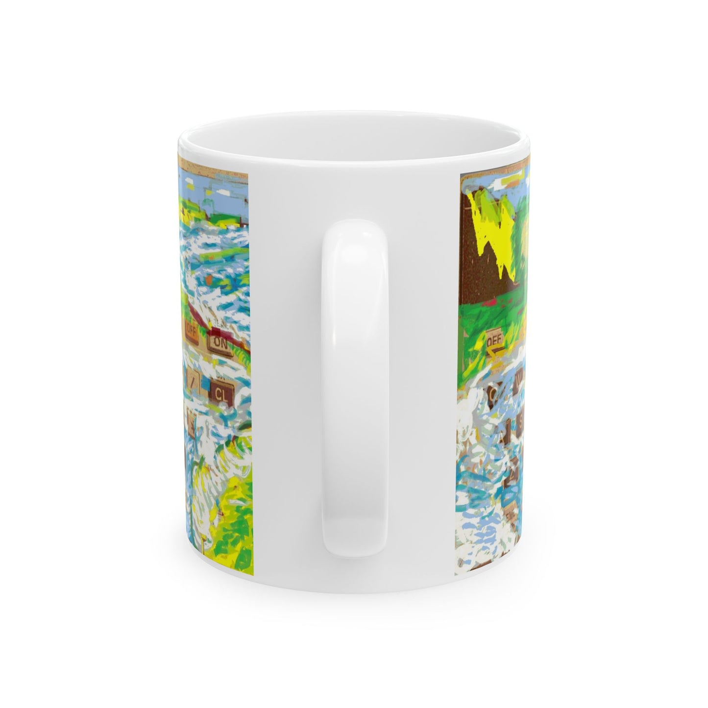 Classic Pocket Computer Mug | Custom Art | Perfect for Tech Lovers