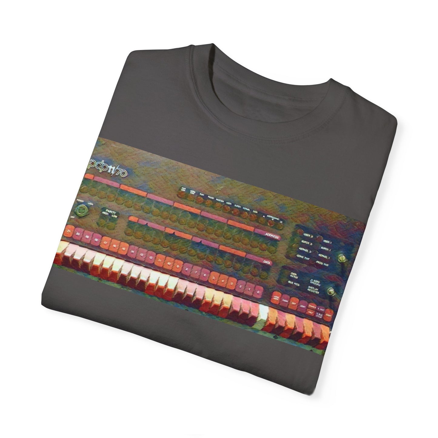Classic Mini Computer T-Shirt - Paint Art Color