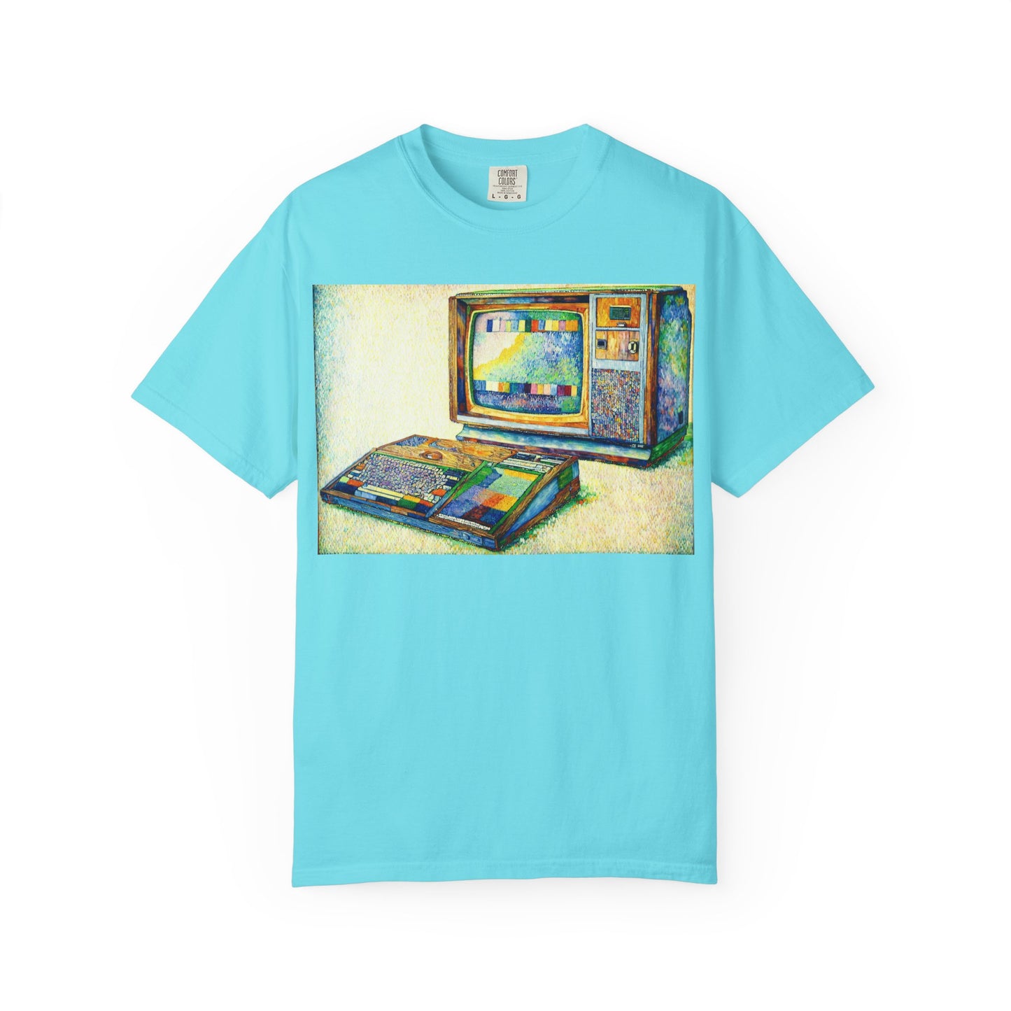 TI 99/4A Home Computer T-Shirt | Pixel Art Color | Ideal for tech enthusiasts and collectors